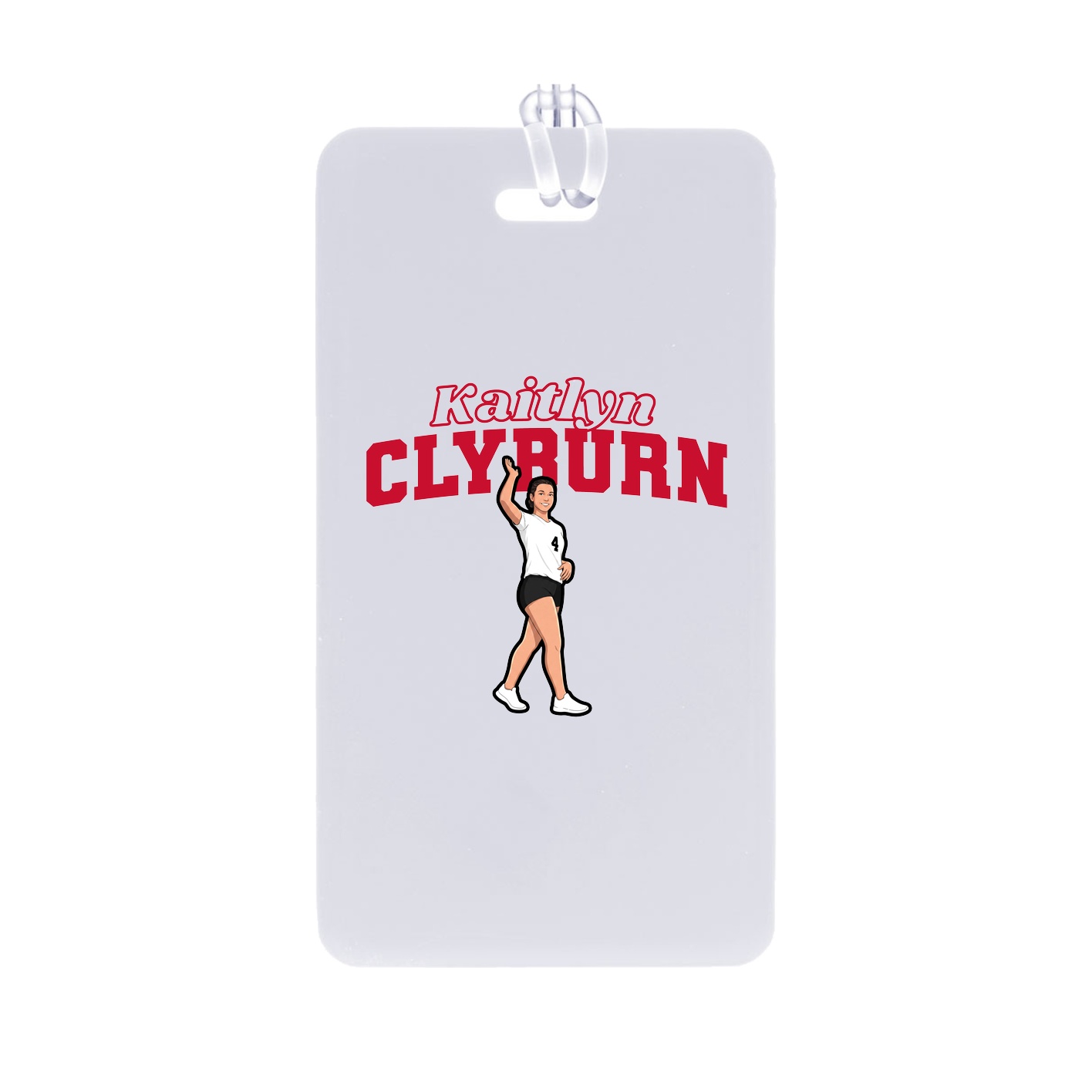Bag Tag — Name Arch in Classic
