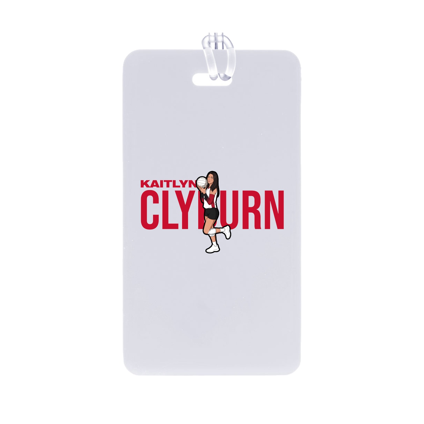 Bag Tag — Player Name in Classic