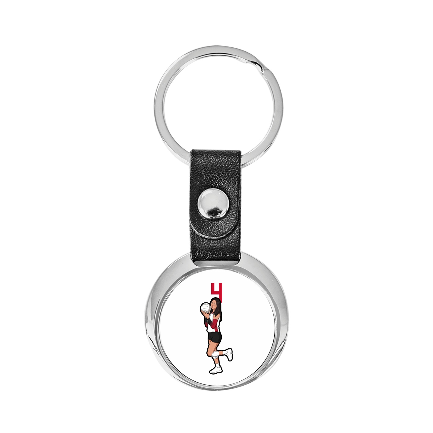 Key Chain — Number Top in Classic