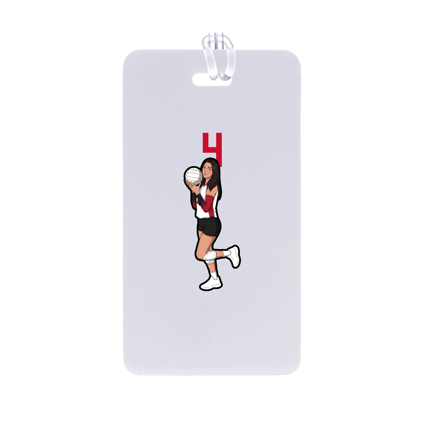 Bag Tag — Number Top in Classic