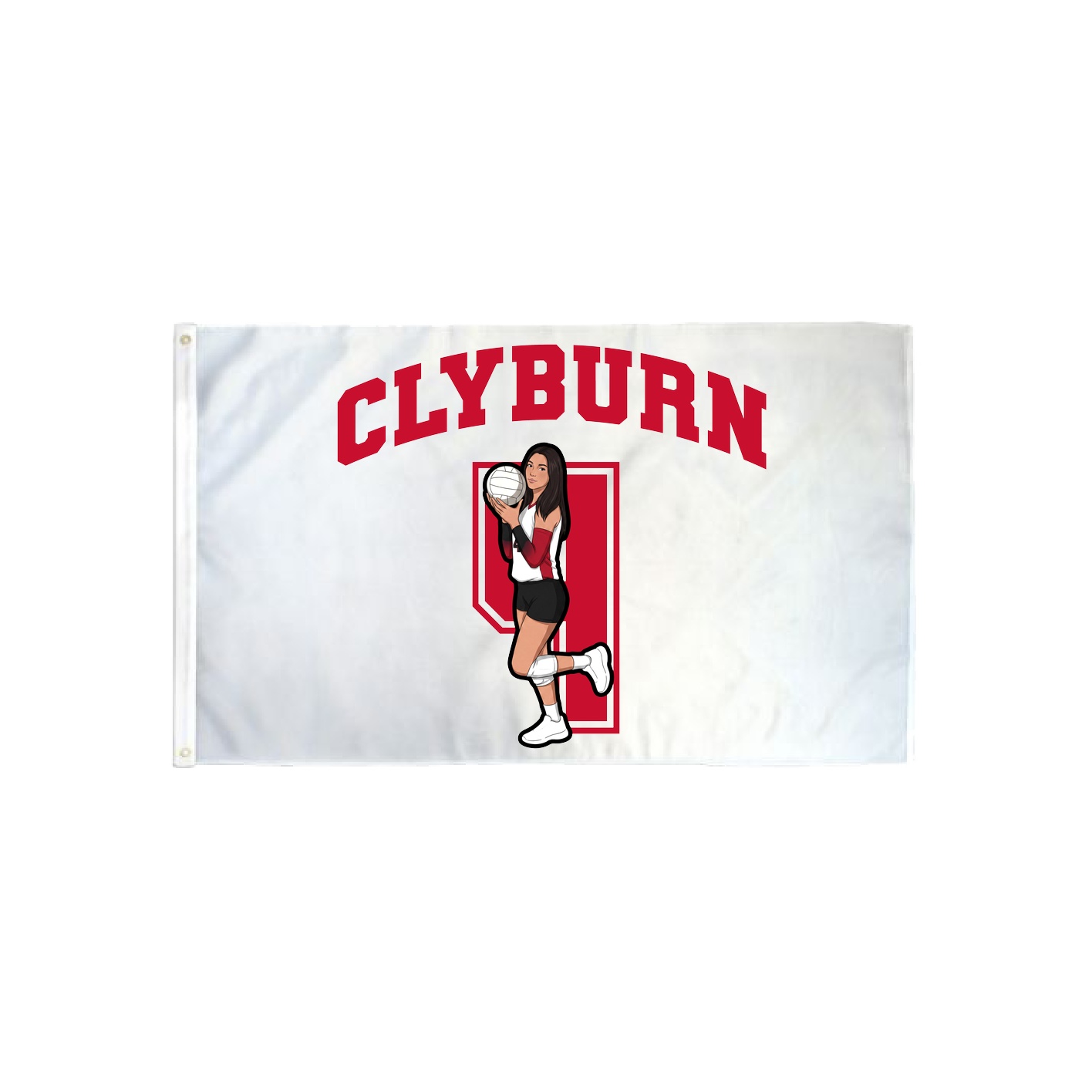 3x5 Flag — Number in Classic