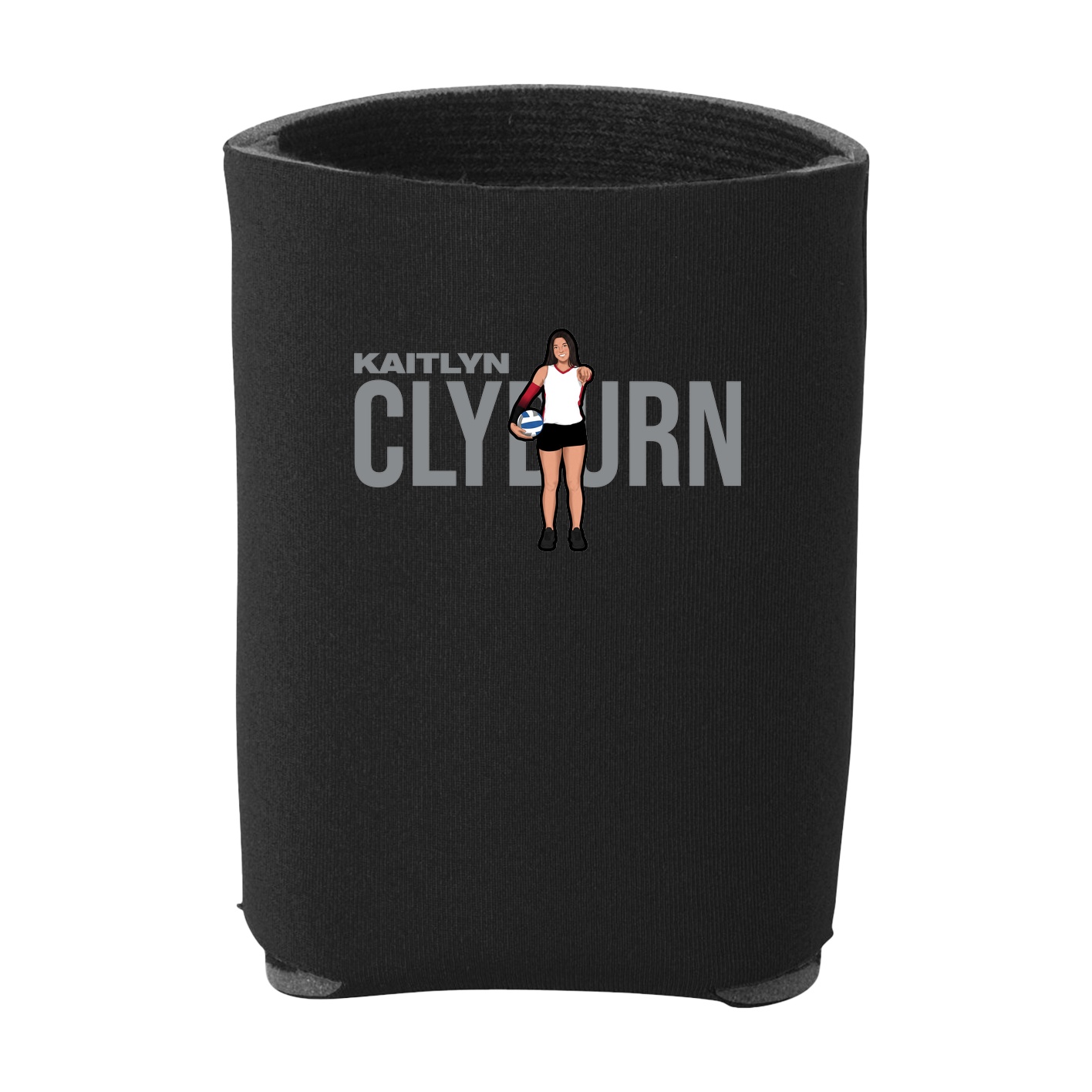 Can Holder — Player Name in Black