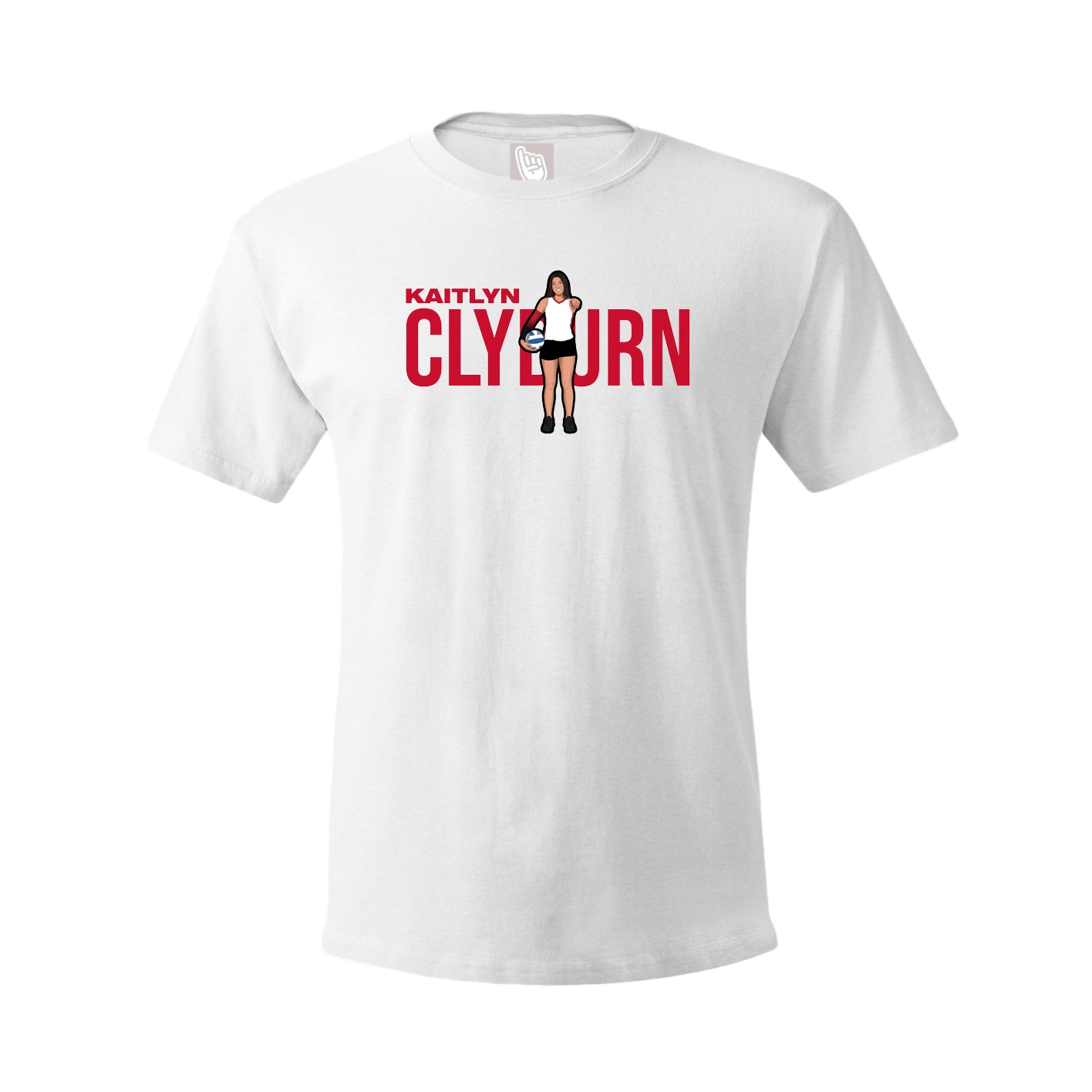 Tee — Player Name in White