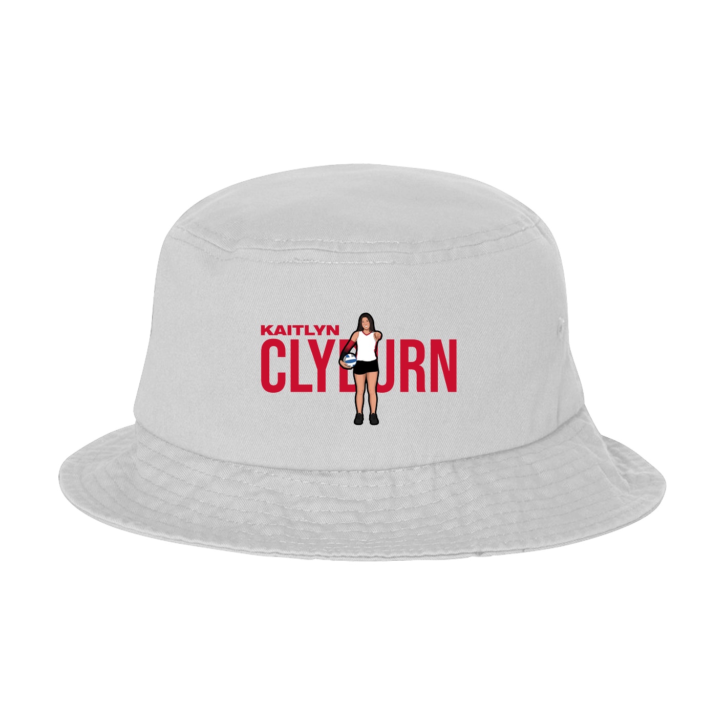 Bucket Cap — Player Name in White