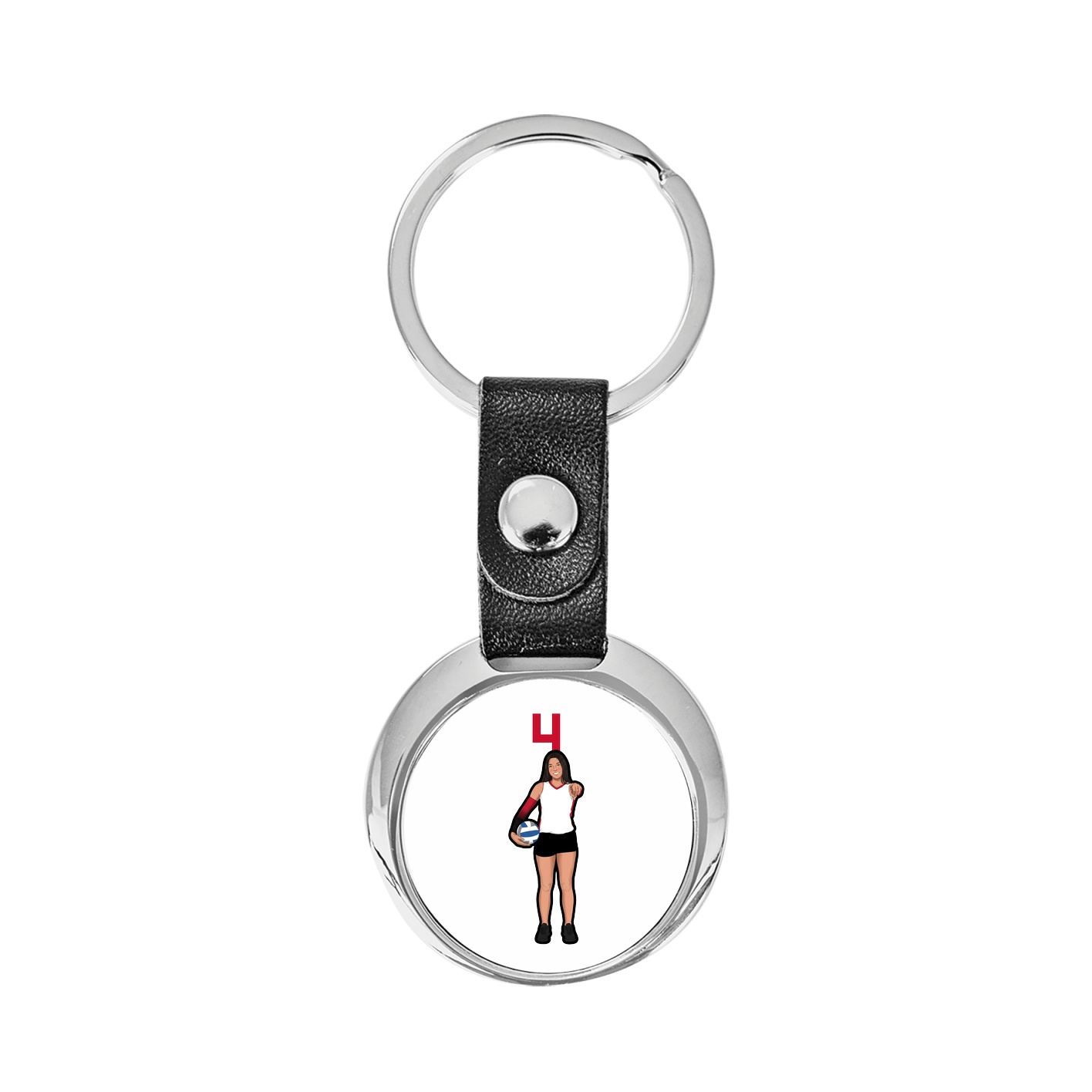 Key Chain — Number Top in Classic