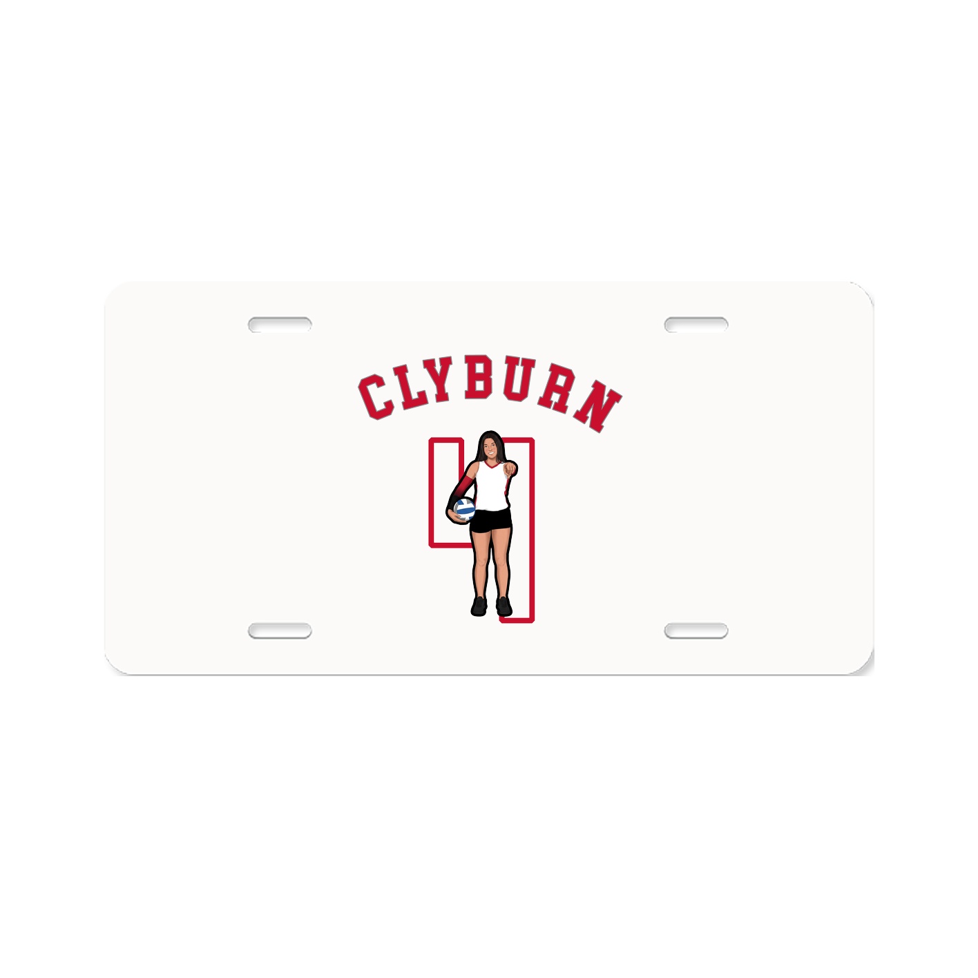 License Plate — Shirsey Arch in Classic
