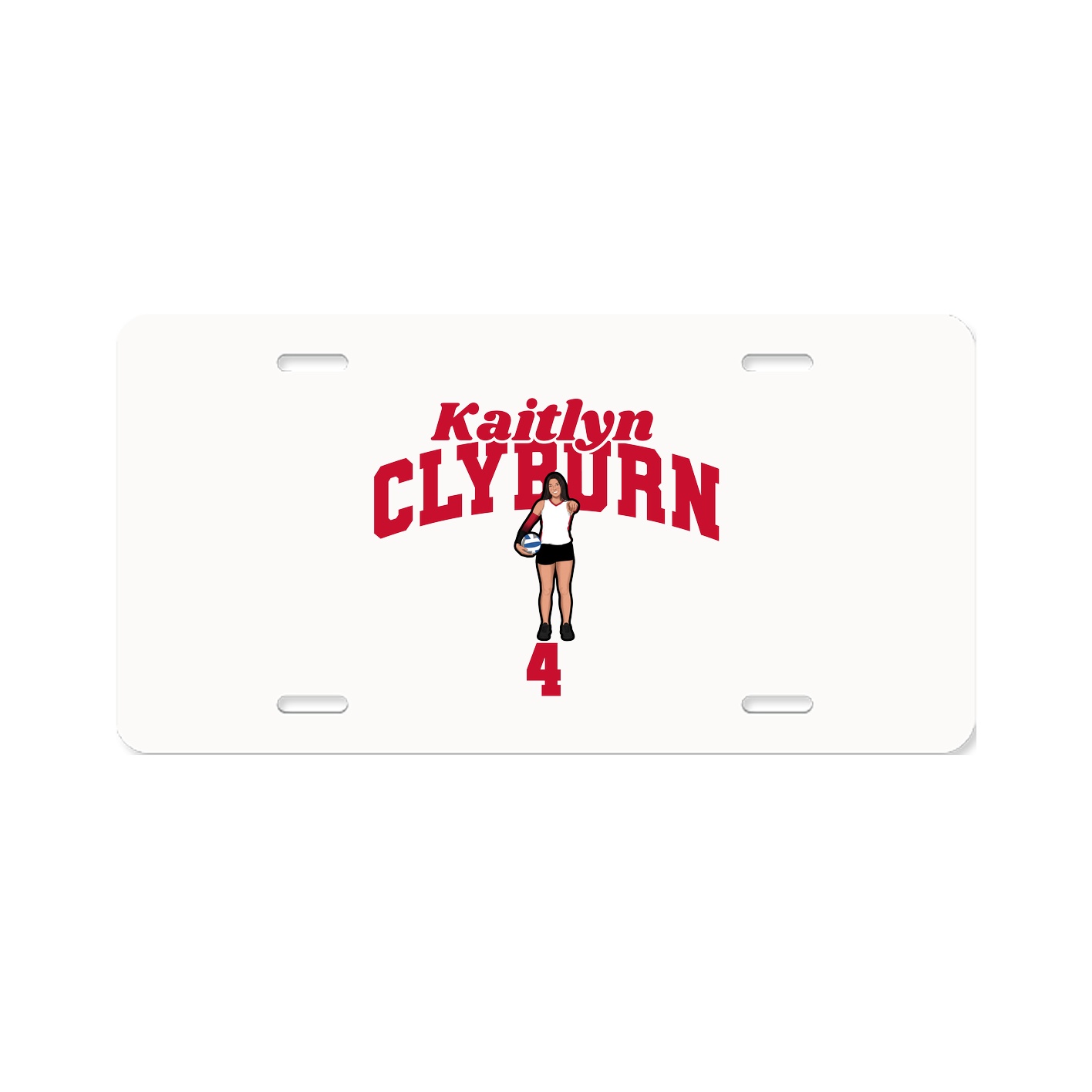 License Plate — Signature Arch in Classic