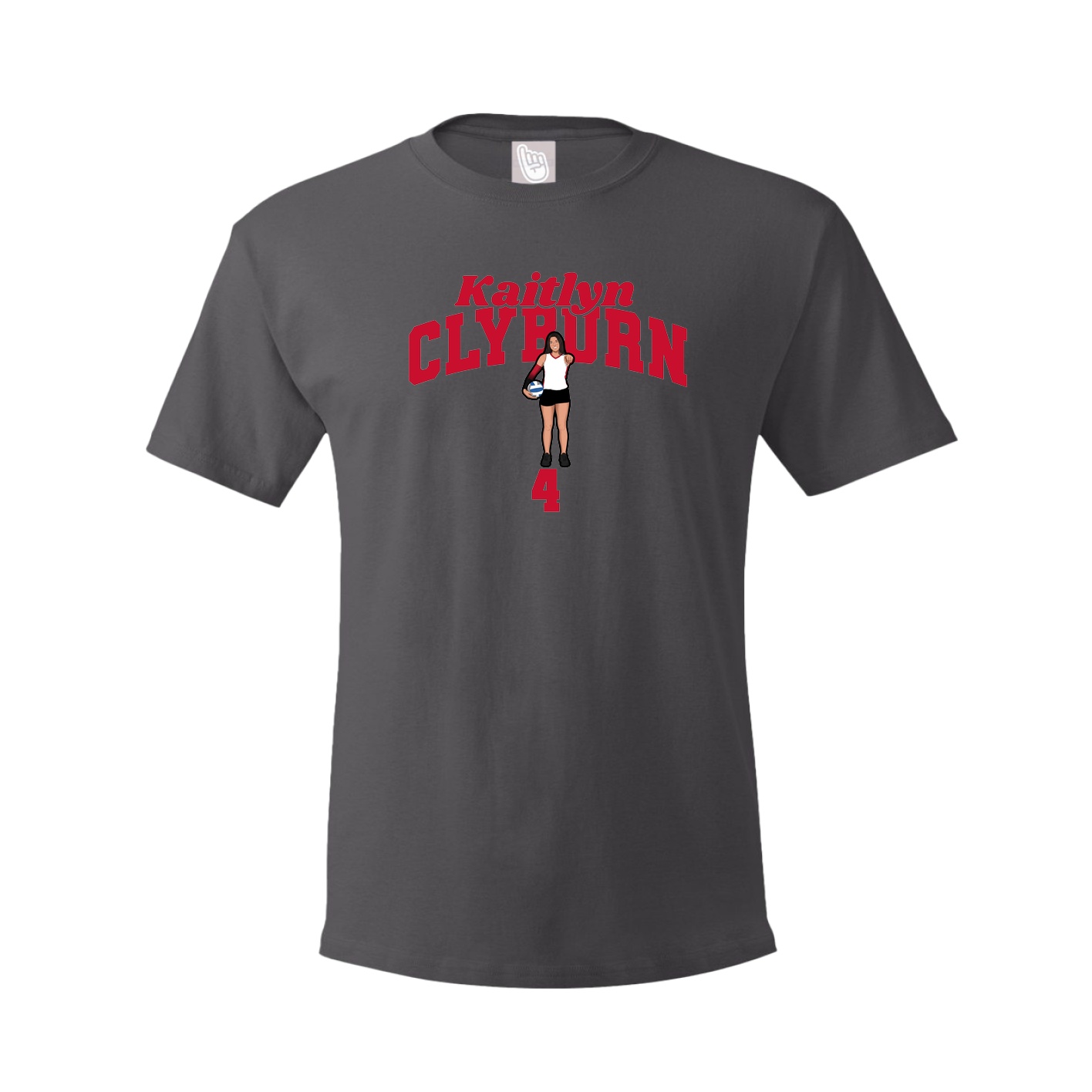 Tee — Signature Arch in Grey