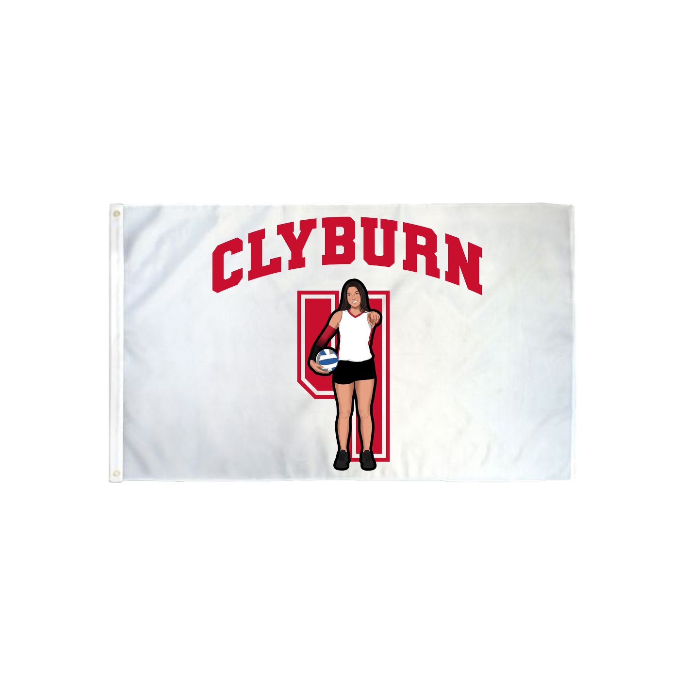 3x5 Flag — Number in Classic