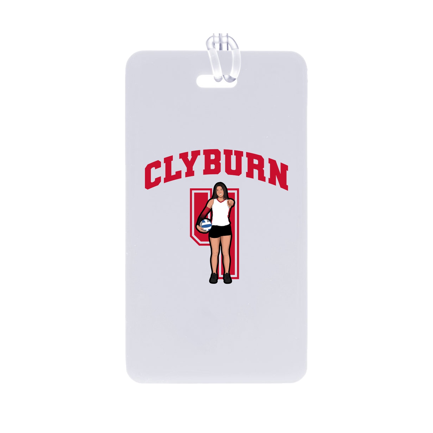 Bag Tag — Number in Classic