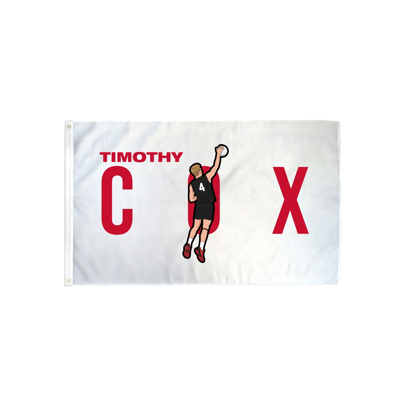 3x5 Flag — Player Name in Classic