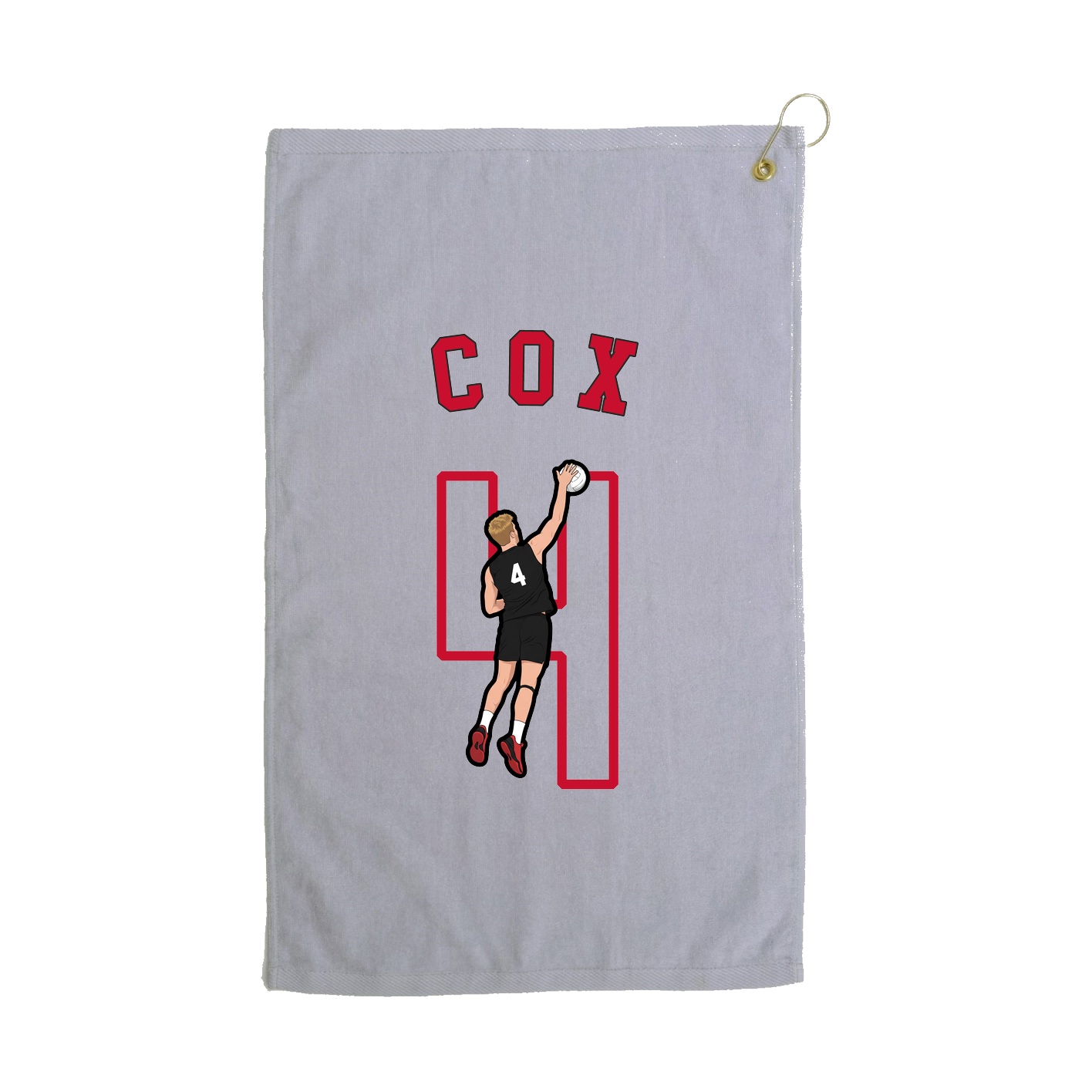 Golf Towel — Shirsey Arch in Grey