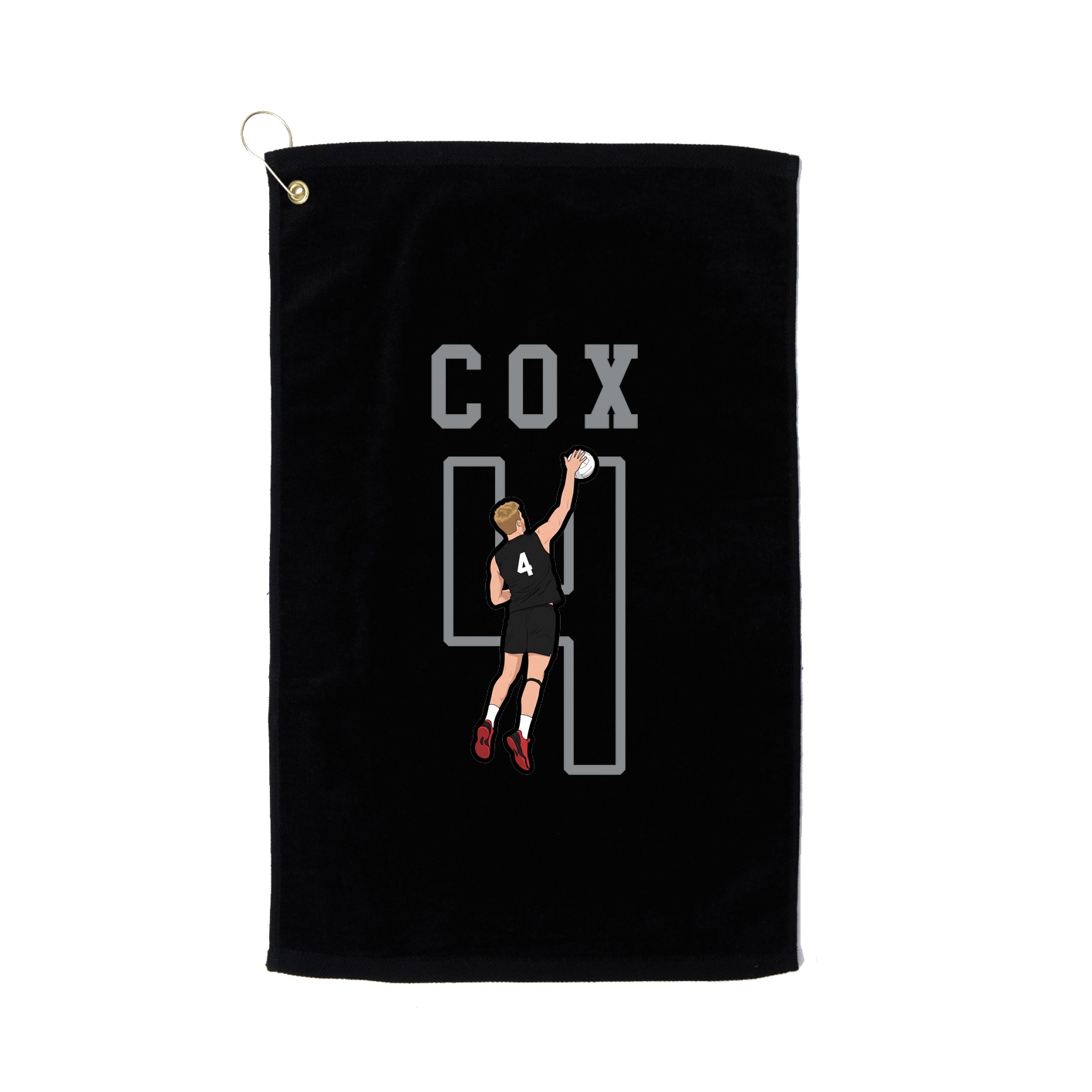 Golf Towel — Shirsey in Black