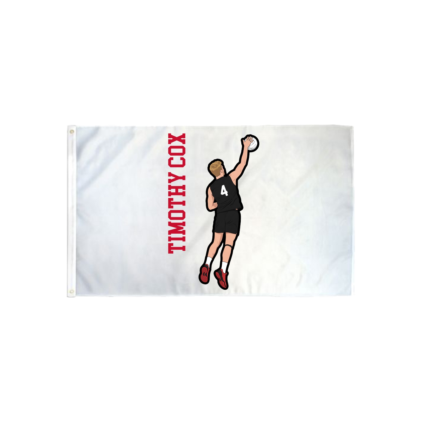 3x5 Flag — Name Vertical in Classic