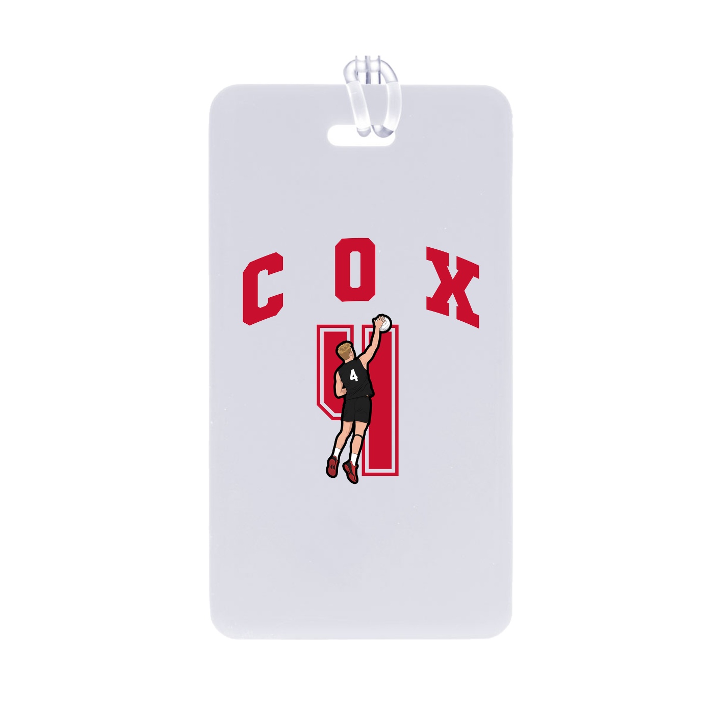 Bag Tag — Number in Classic