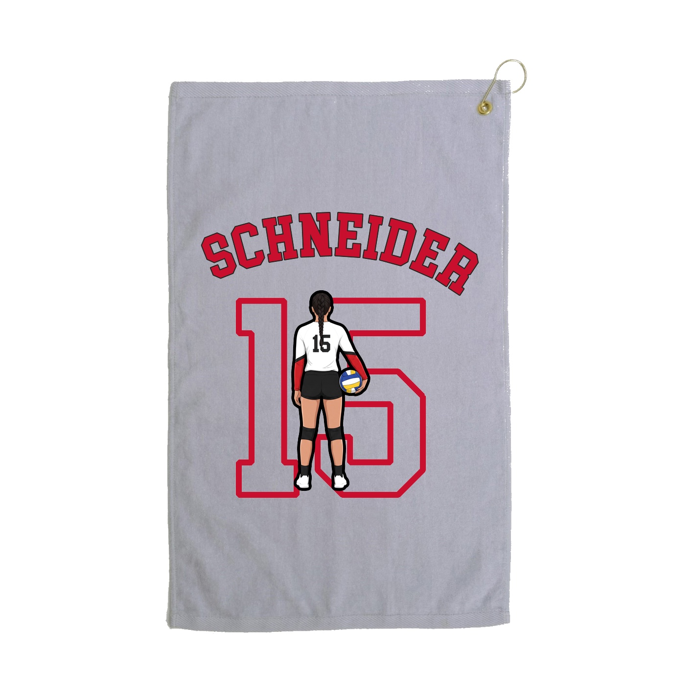 Golf Towel — Shirsey Arch in Grey