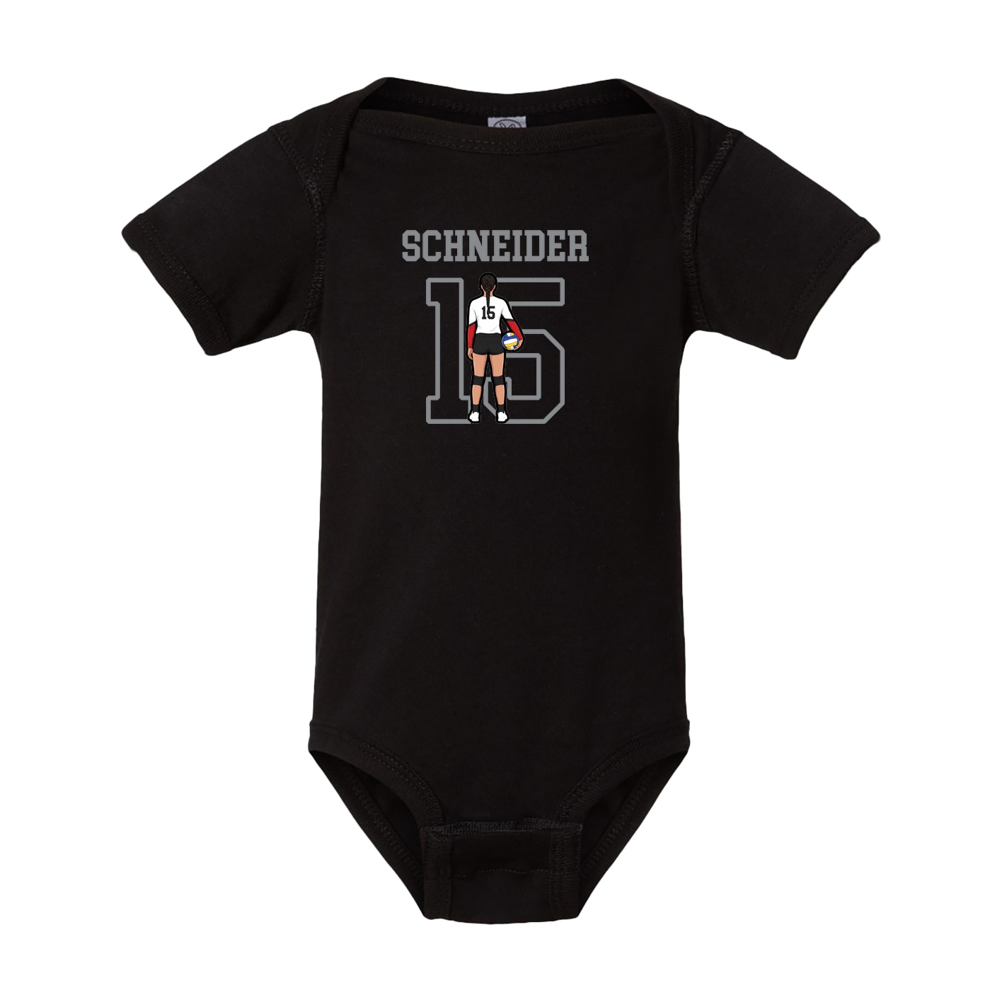Baby Onesie — Shirsey in Black