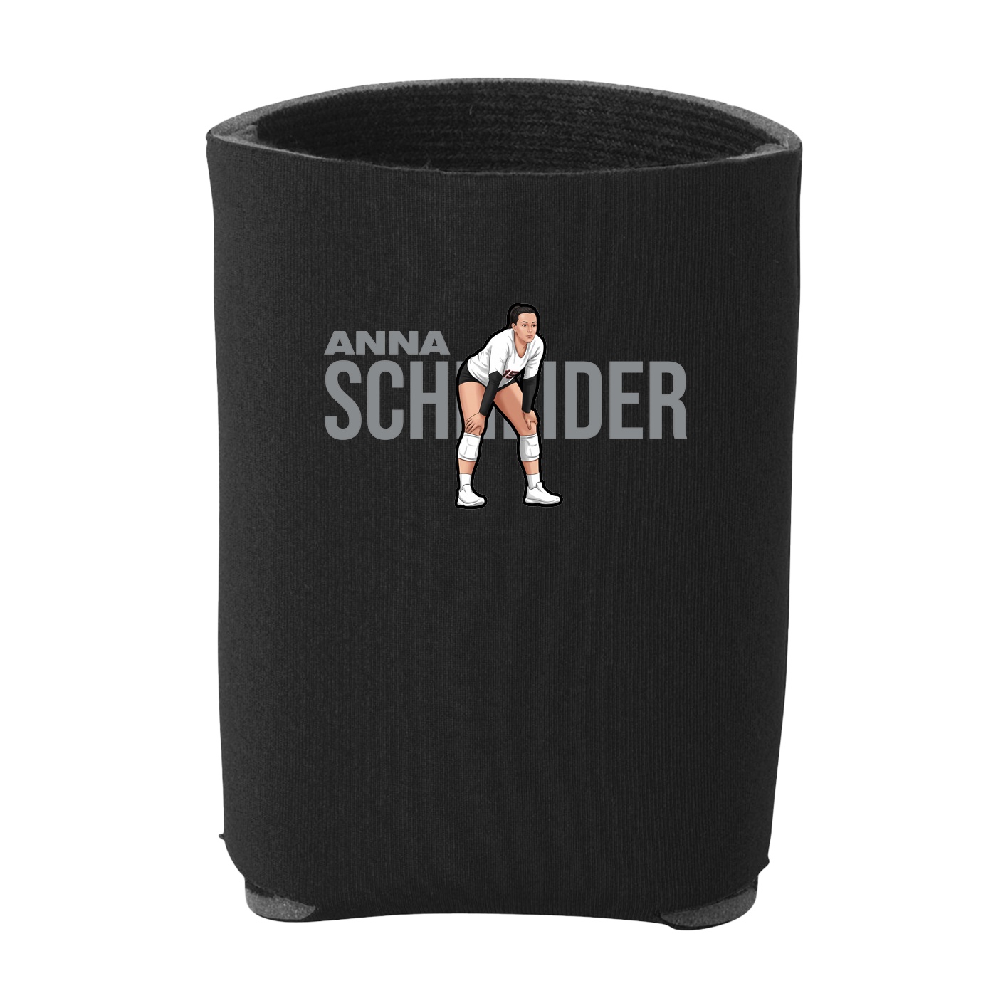 Can Holder — Player Name in Black