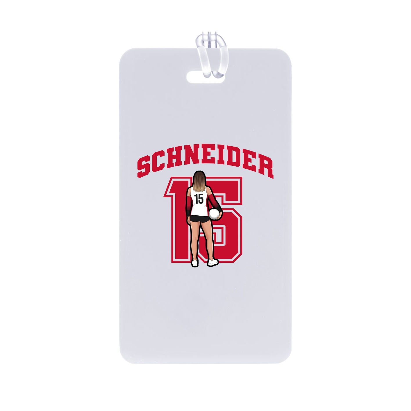 Bag Tag — Number in Classic