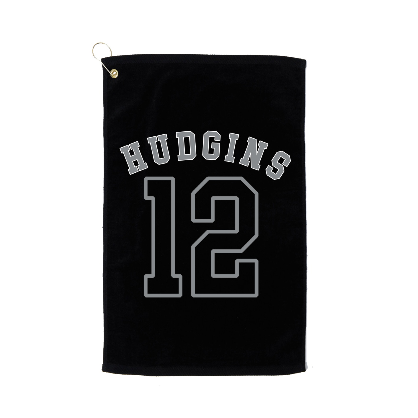 Golf Towel — Shirsey Arch in Black