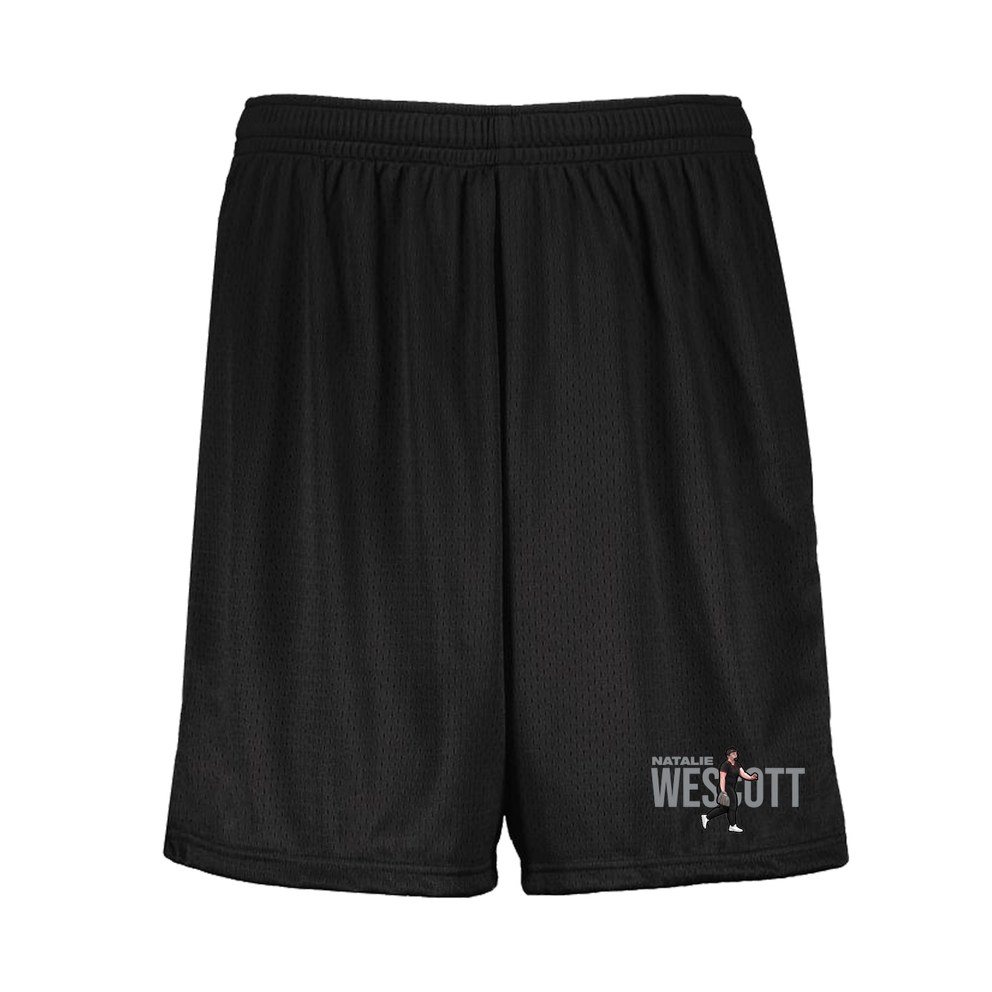 Shorts — Player Name in Black