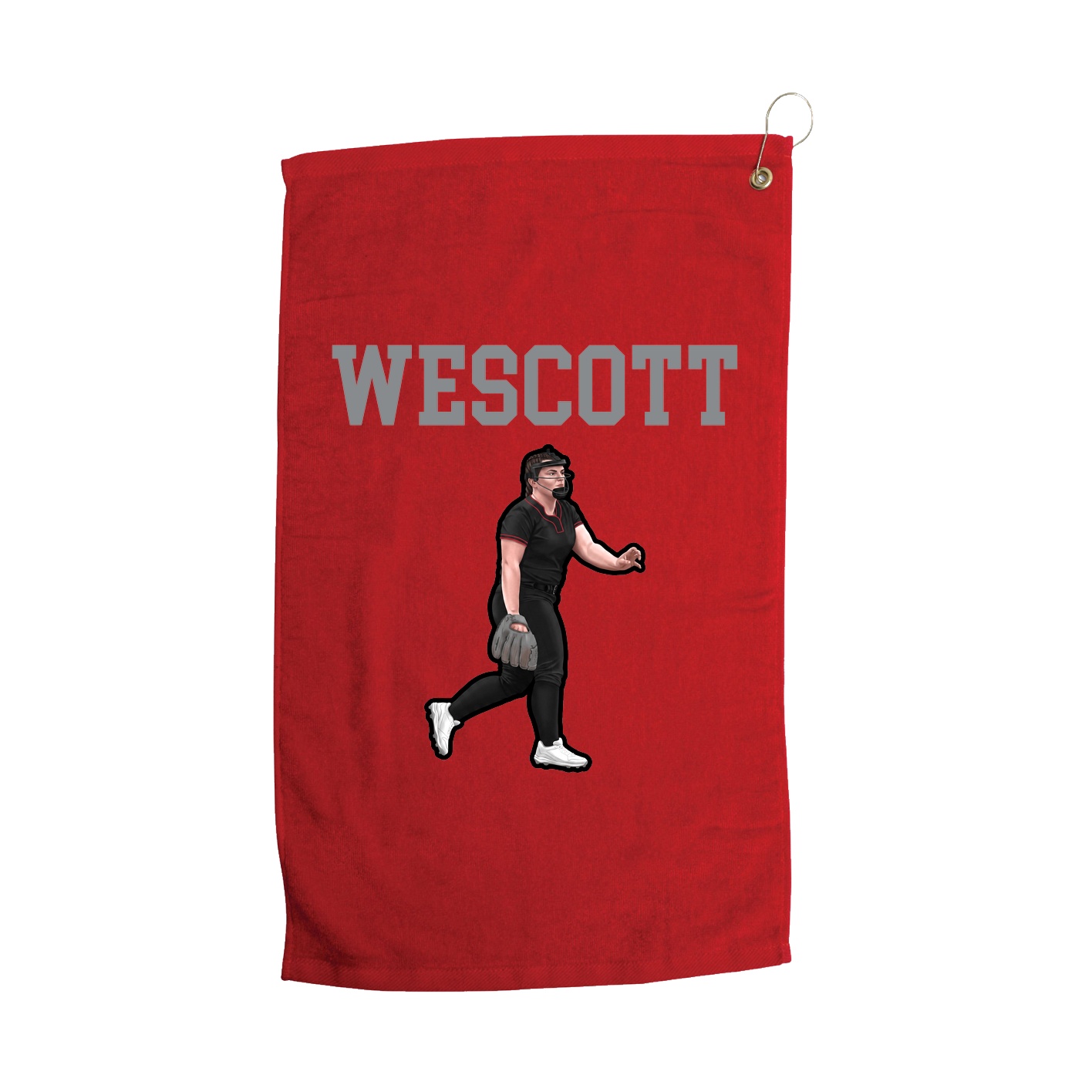Golf Towel — Shirsey in Red