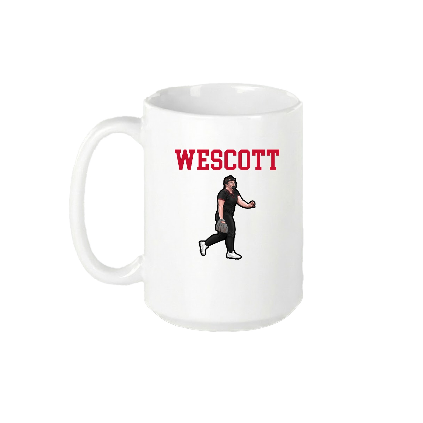 15oz Coffee Mug — Shirsey in White