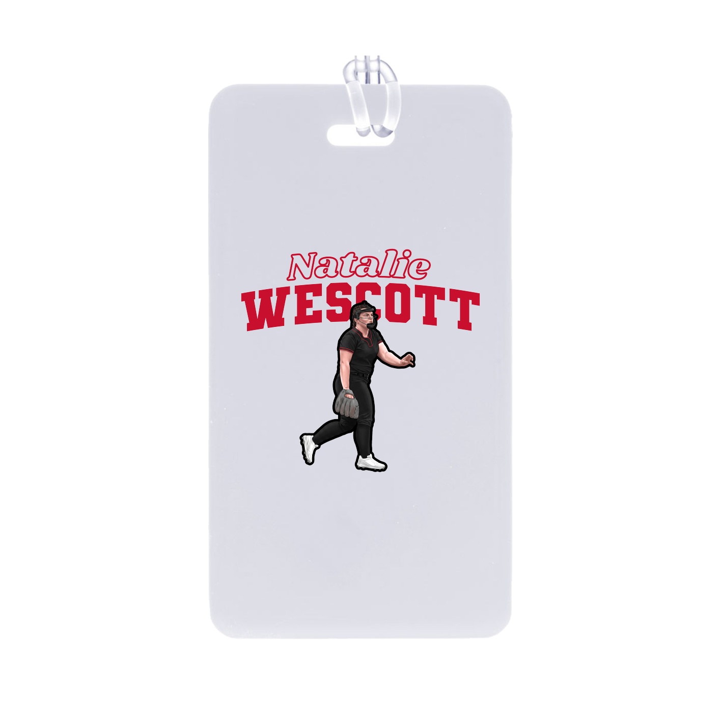Bag Tag — Name Arch in Classic