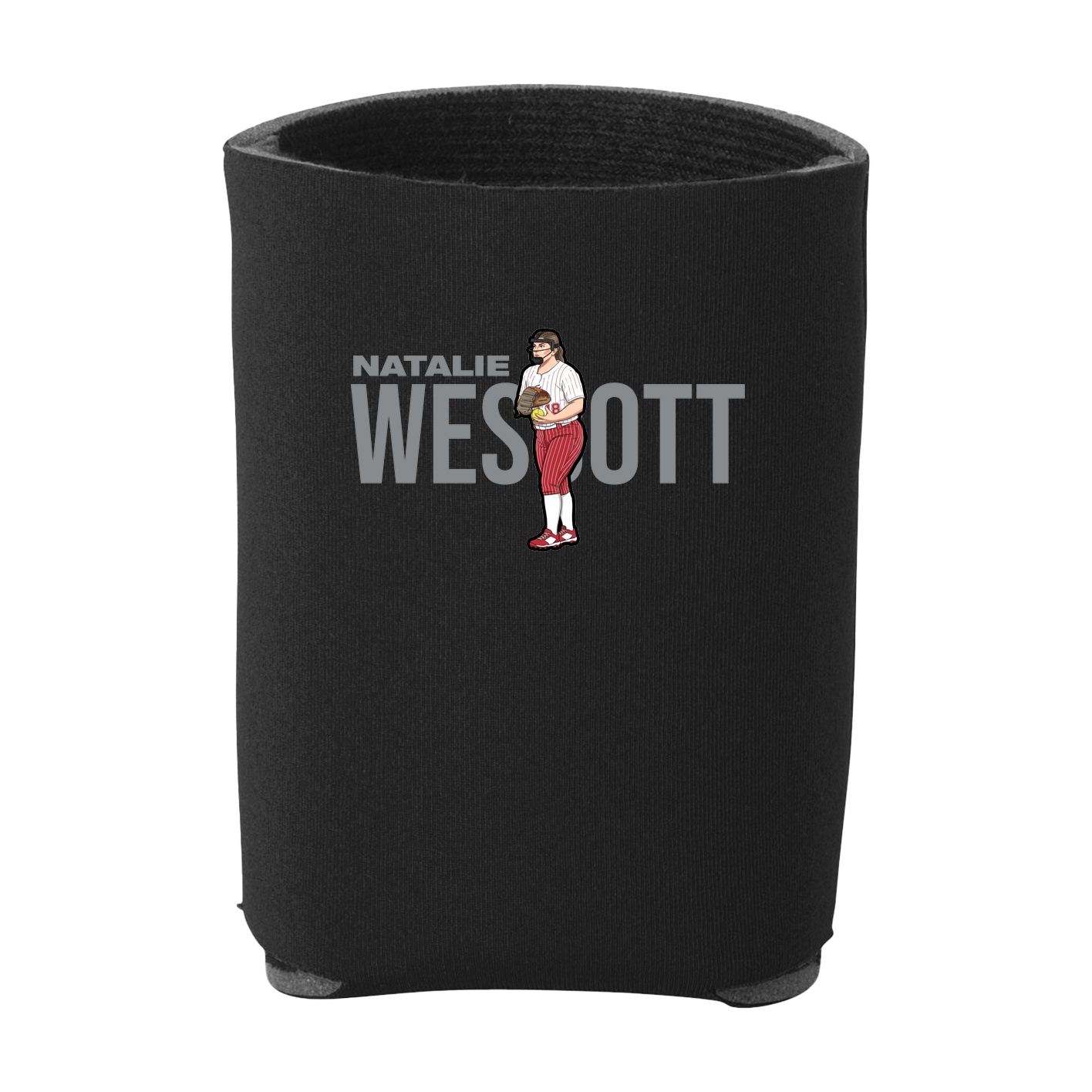 Can Holder — Player Name in Black