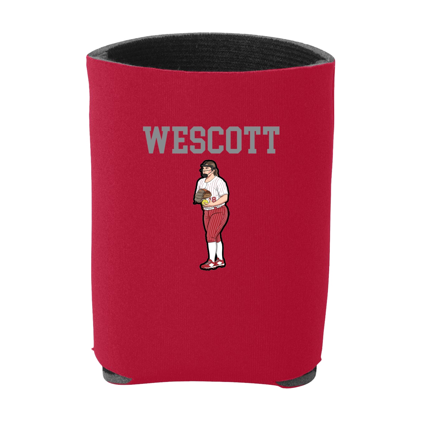 Can Holder — Shirsey in Red