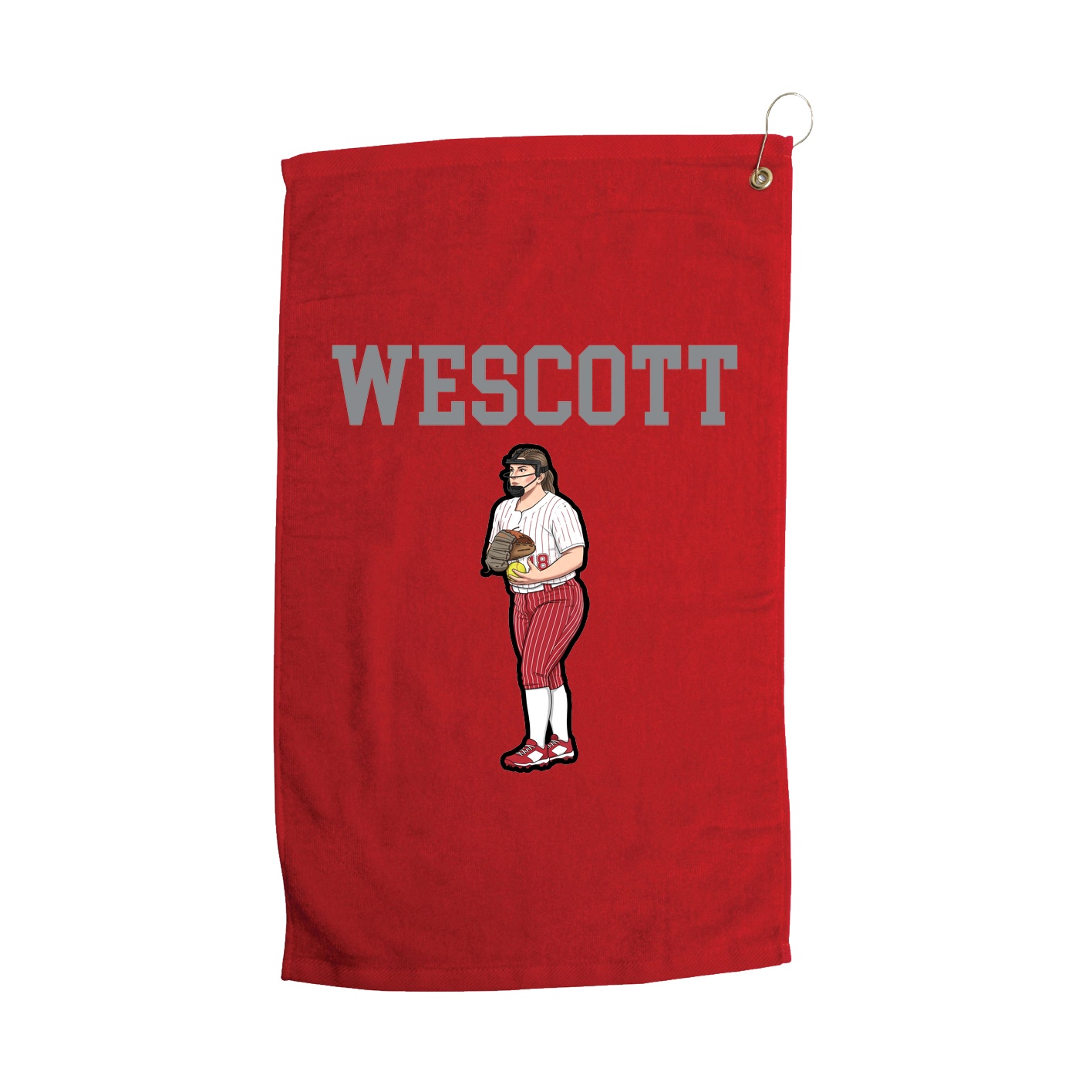Golf Towel — Shirsey in Red