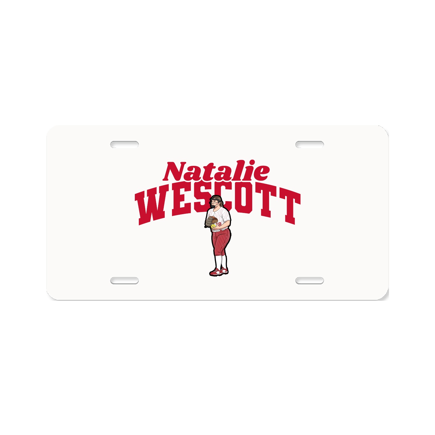 License Plate — Signature Arch in Classic