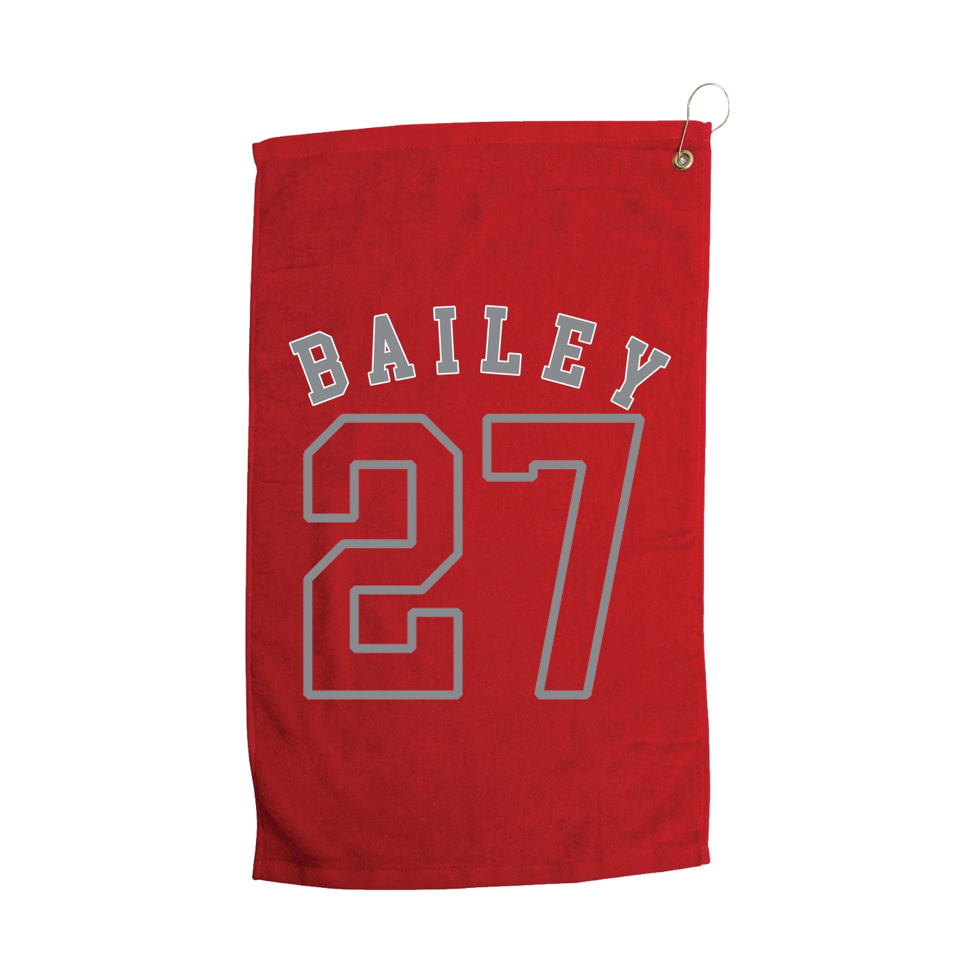 Golf Towel — Shirsey Arch in Red