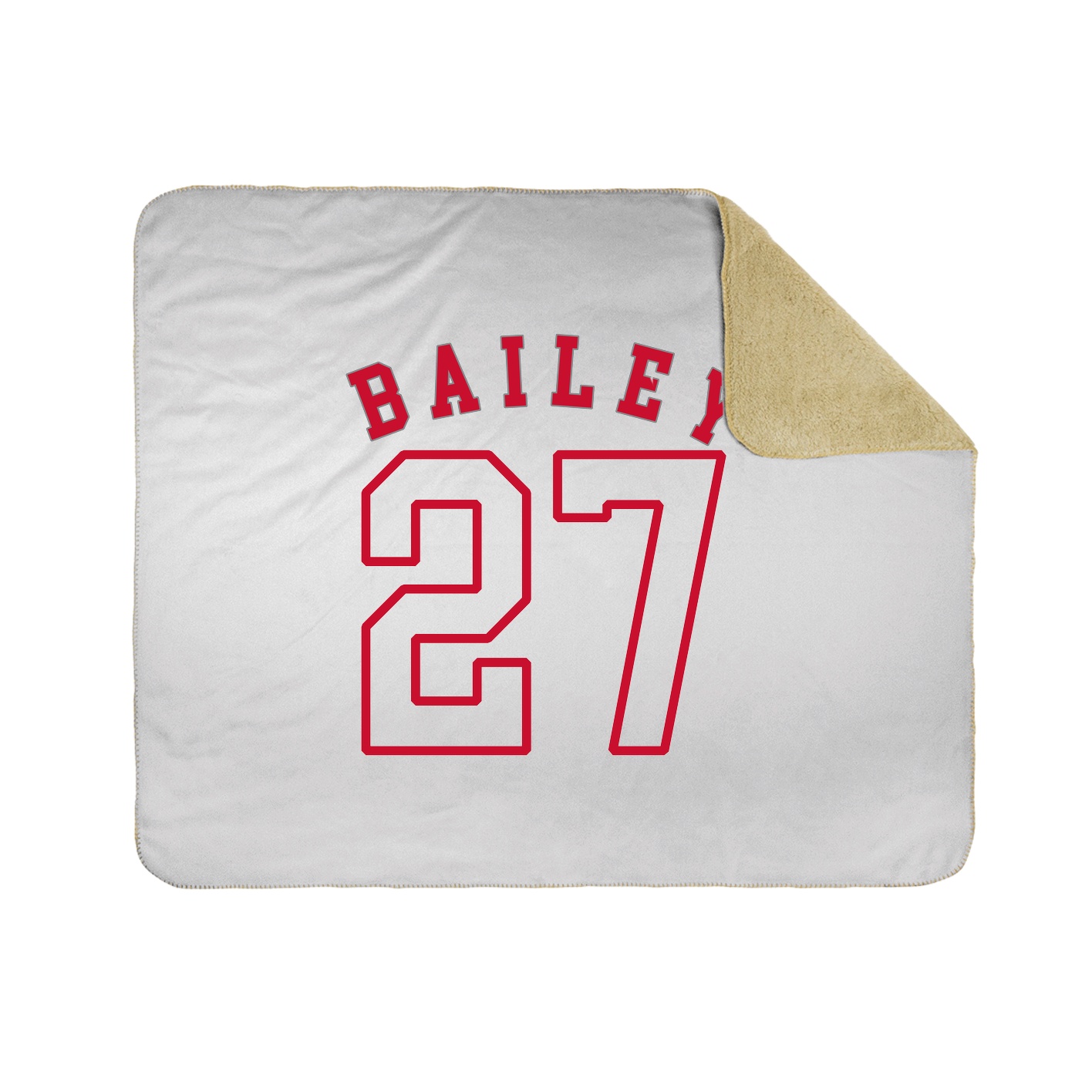 Throw Blanket — Shirsey Arch in White