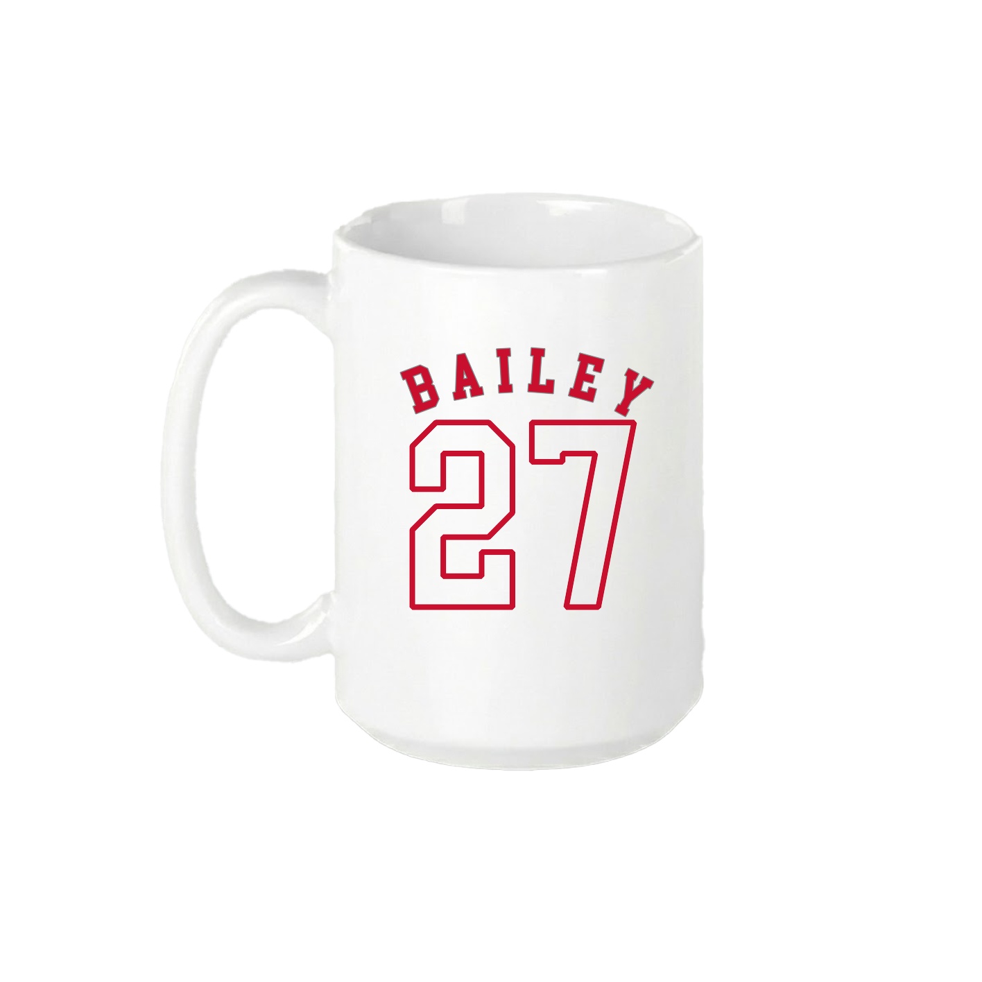 15oz Coffee Mug — Shirsey Arch in White