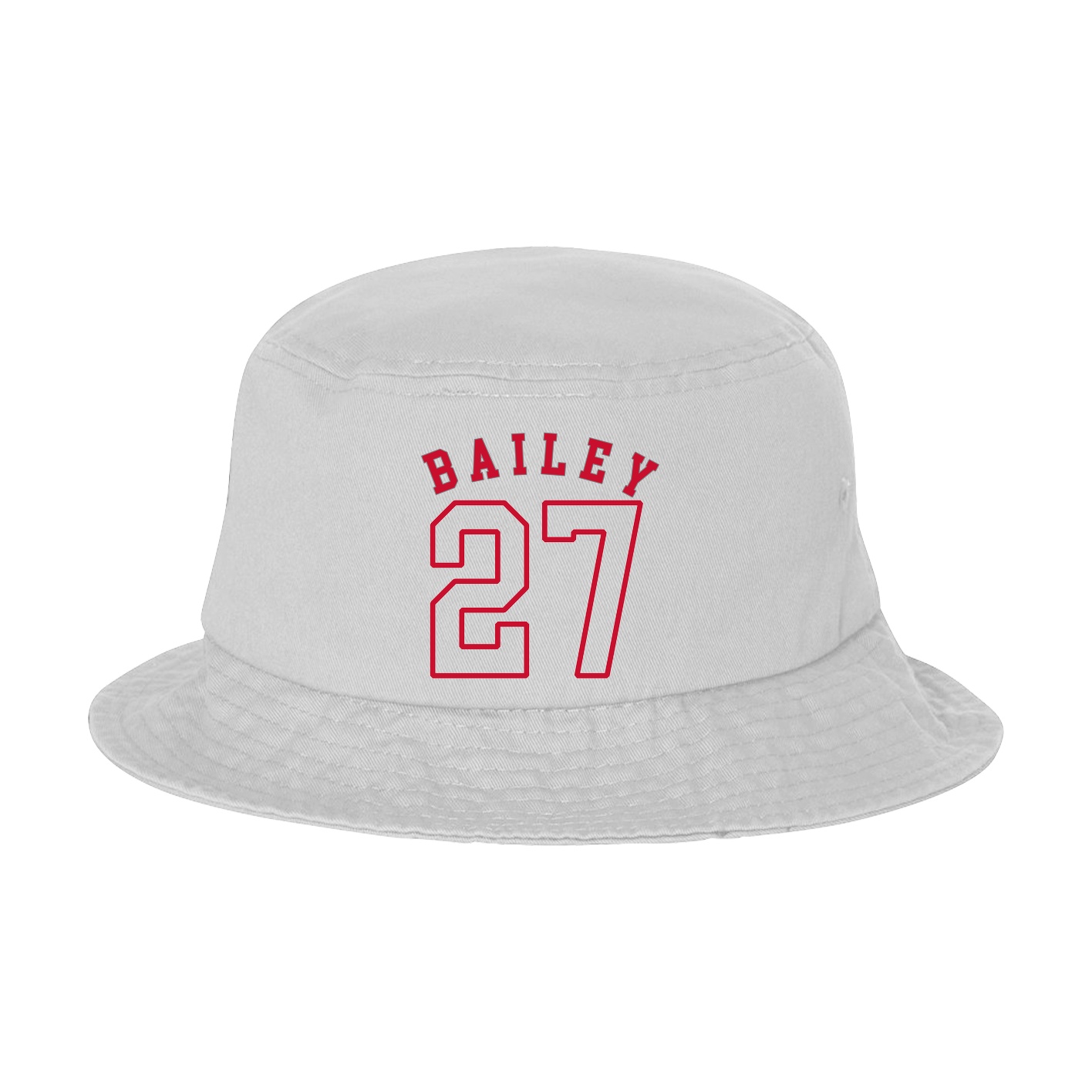 Bucket Cap — Shirsey Arch in White