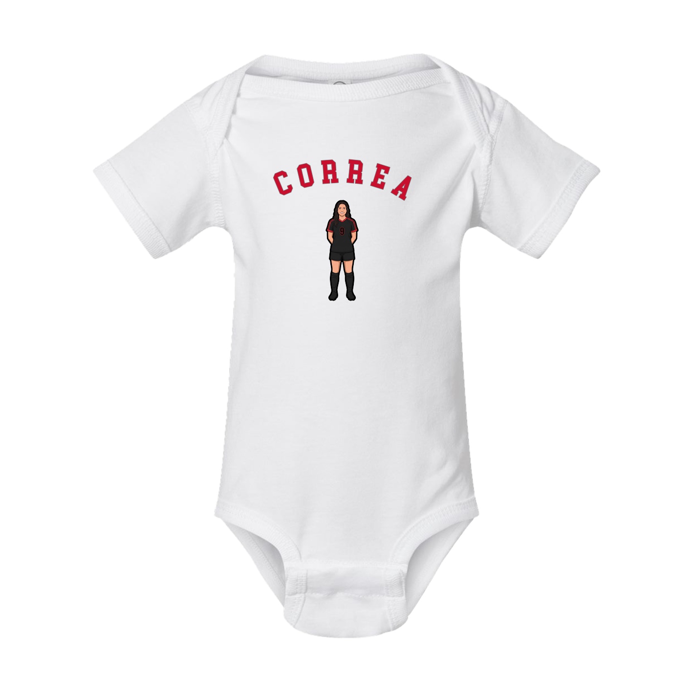 Baby Onesie — Shirsey Arch in White