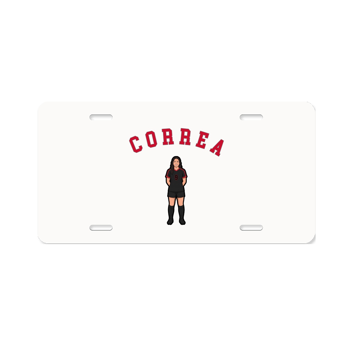 License Plate — Shirsey Arch in Classic