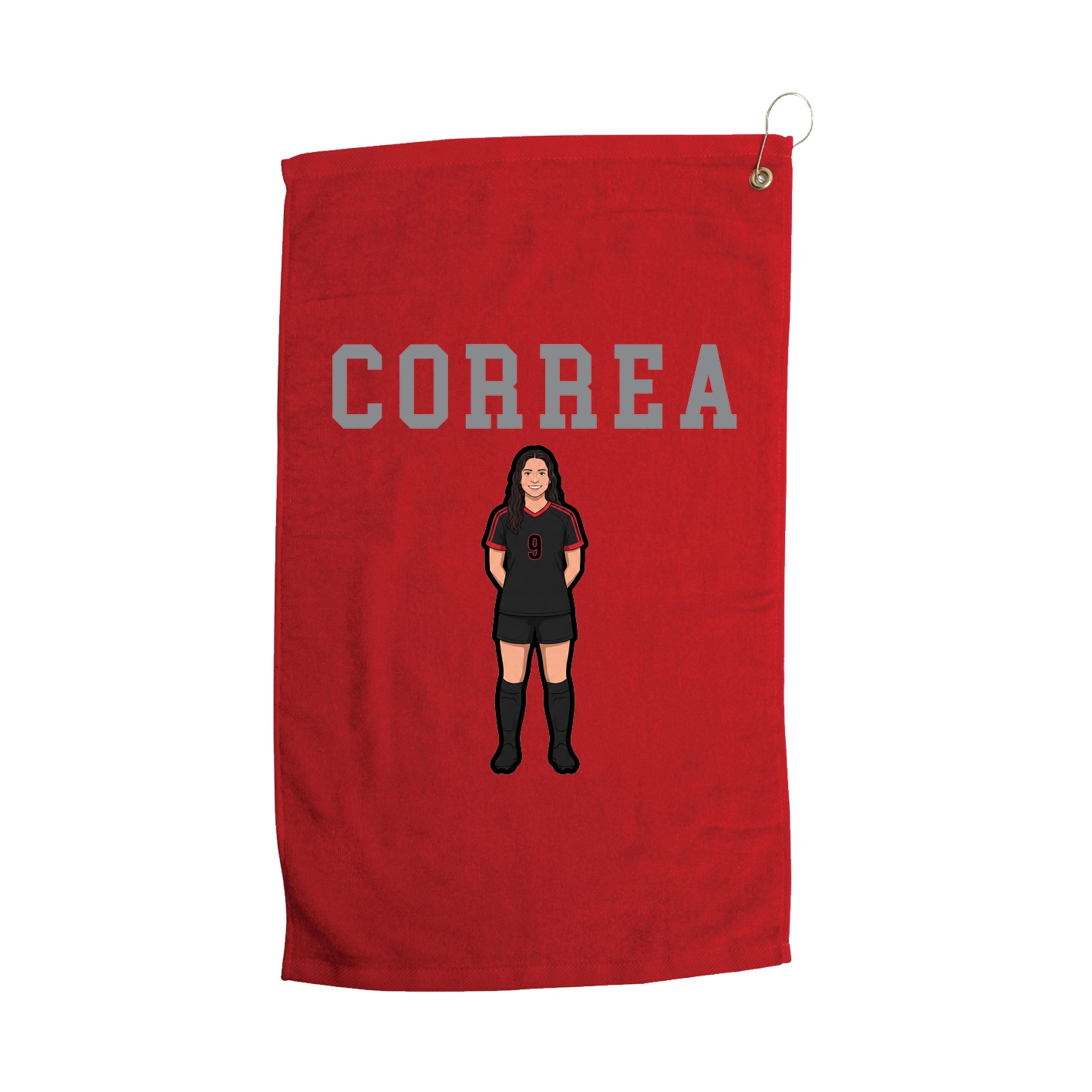 Golf Towel — Shirsey in Red
