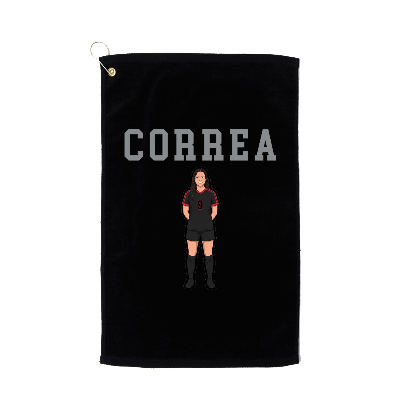 Golf Towel — Shirsey in Black
