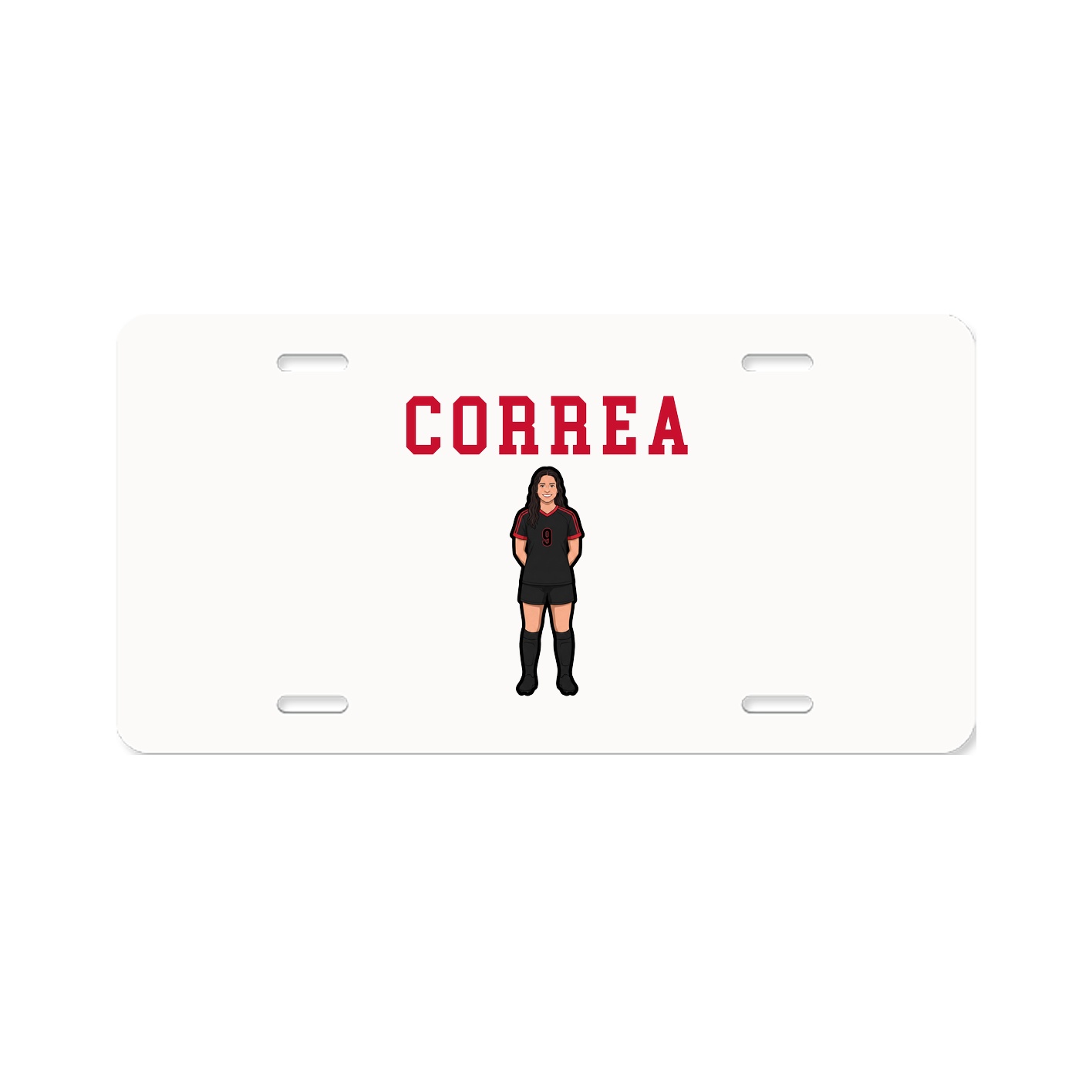 License Plate — Shirsey in Classic
