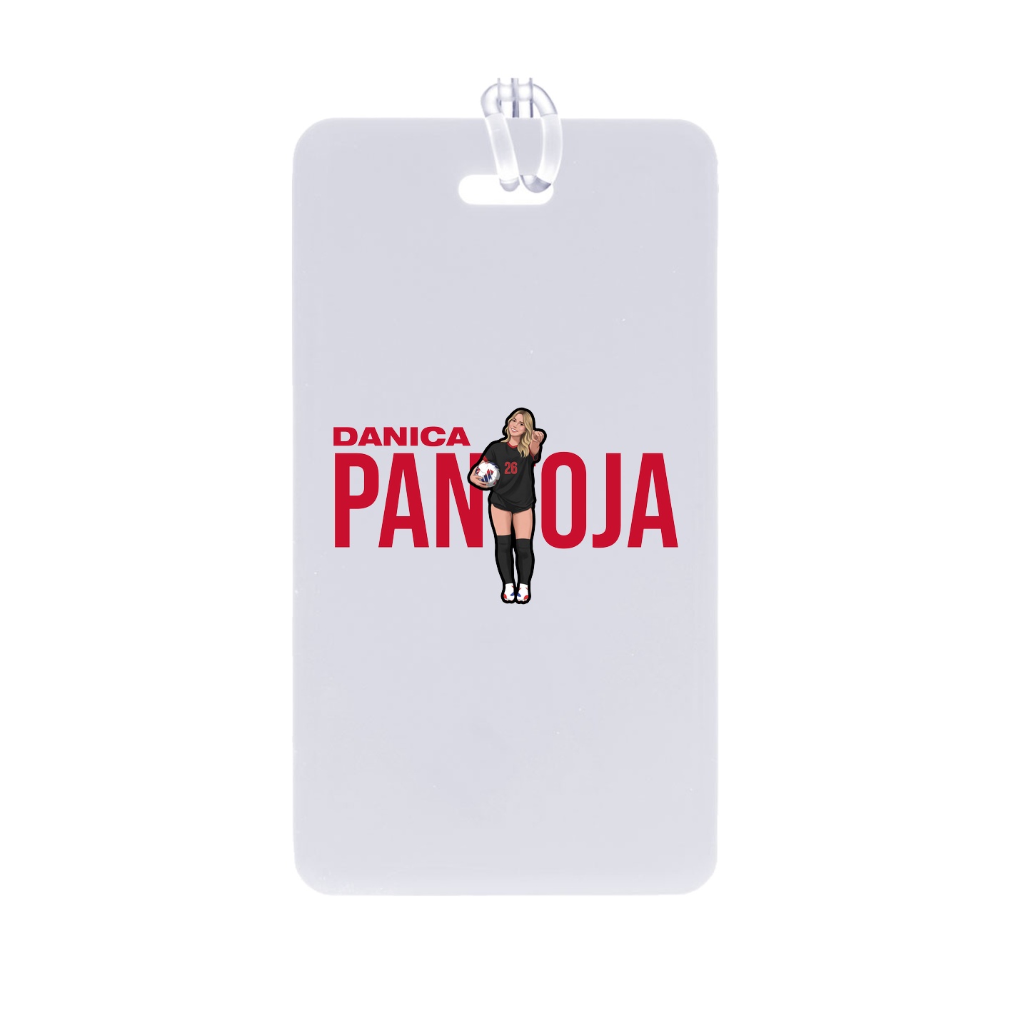 Bag Tag — Player Name in Classic