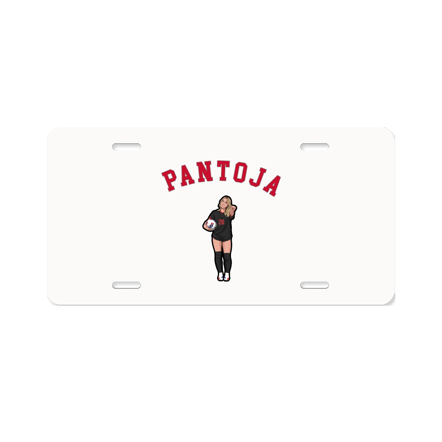 License Plate — Shirsey Arch in Classic