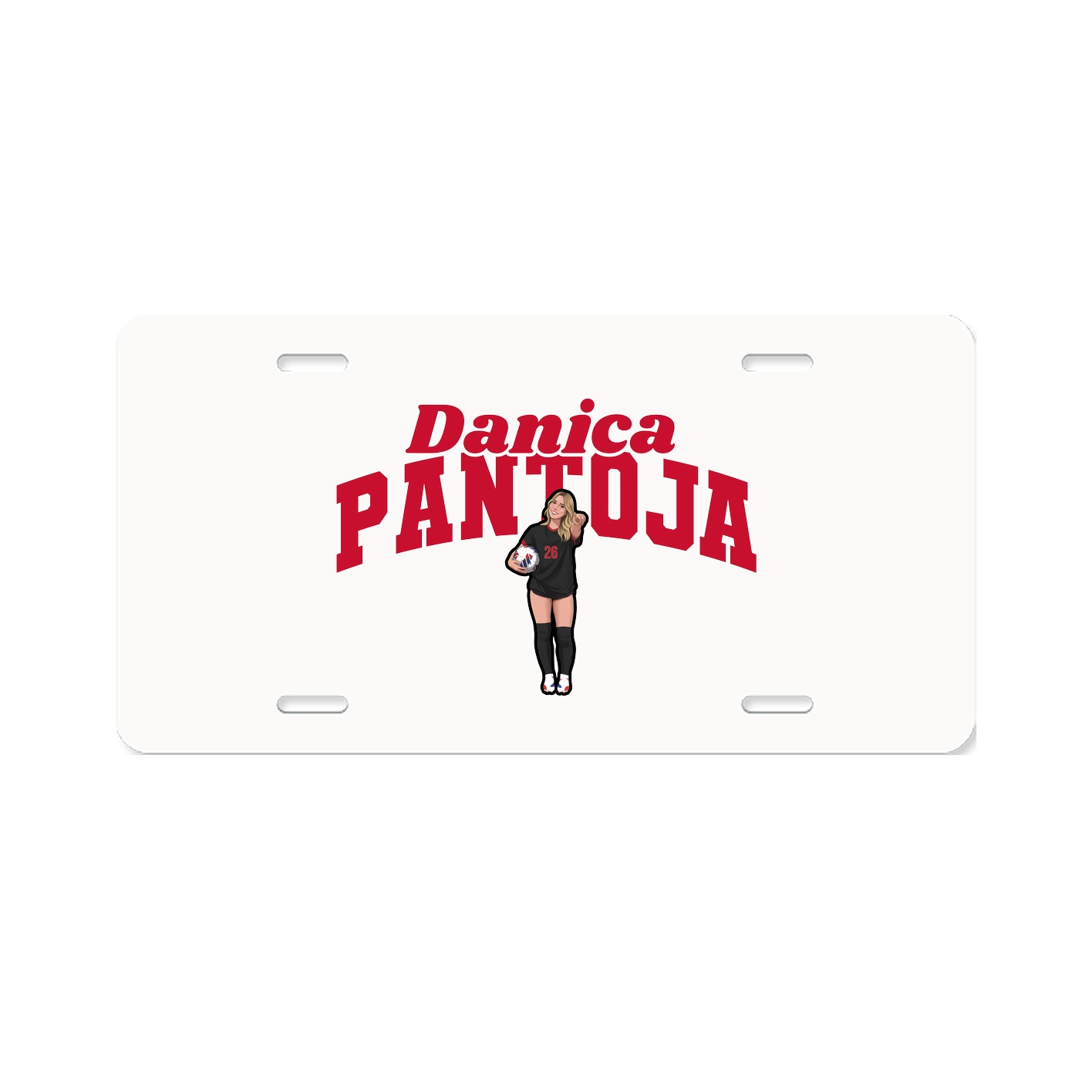 License Plate — Signature Arch in Classic