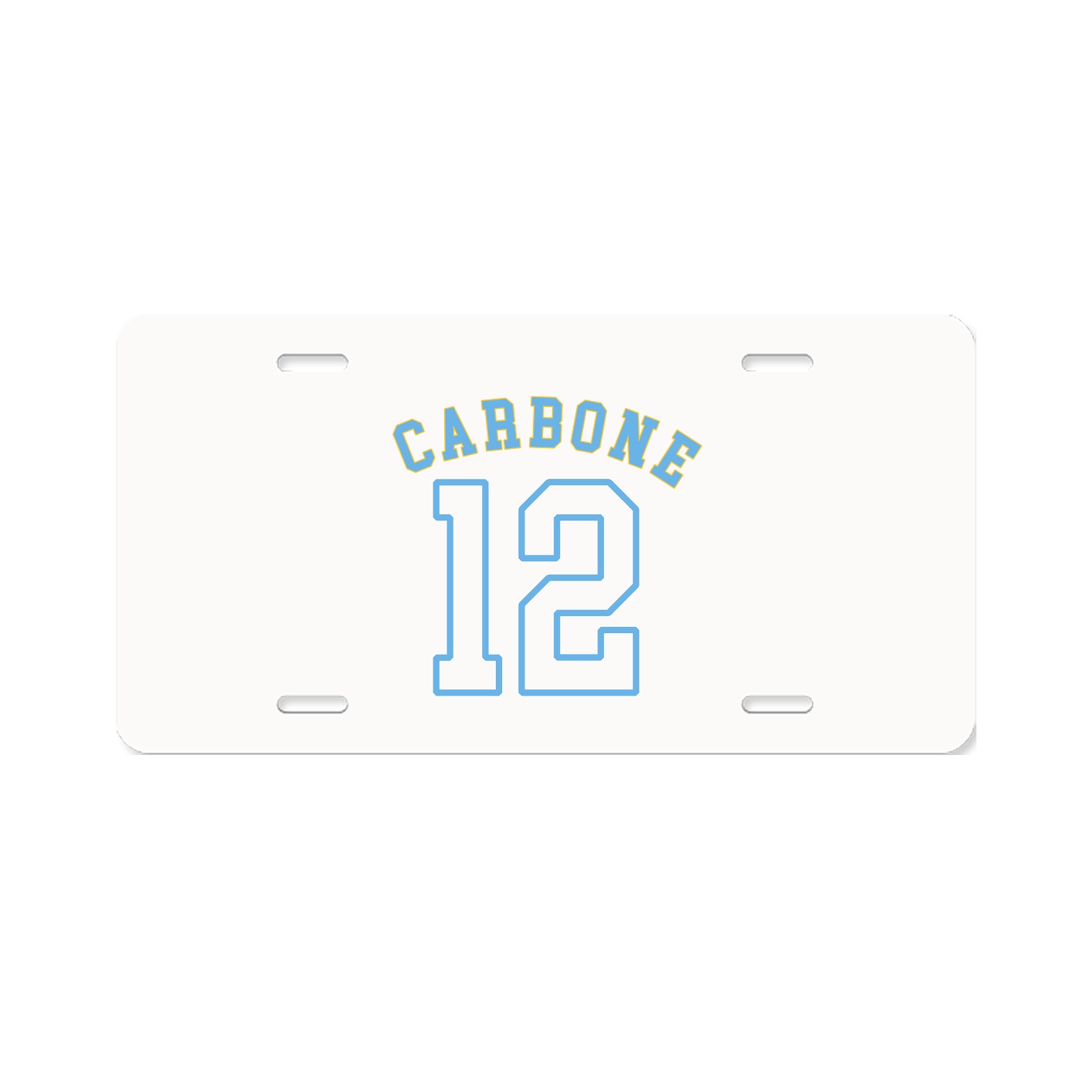 License Plate — Shirsey Arch in Classic