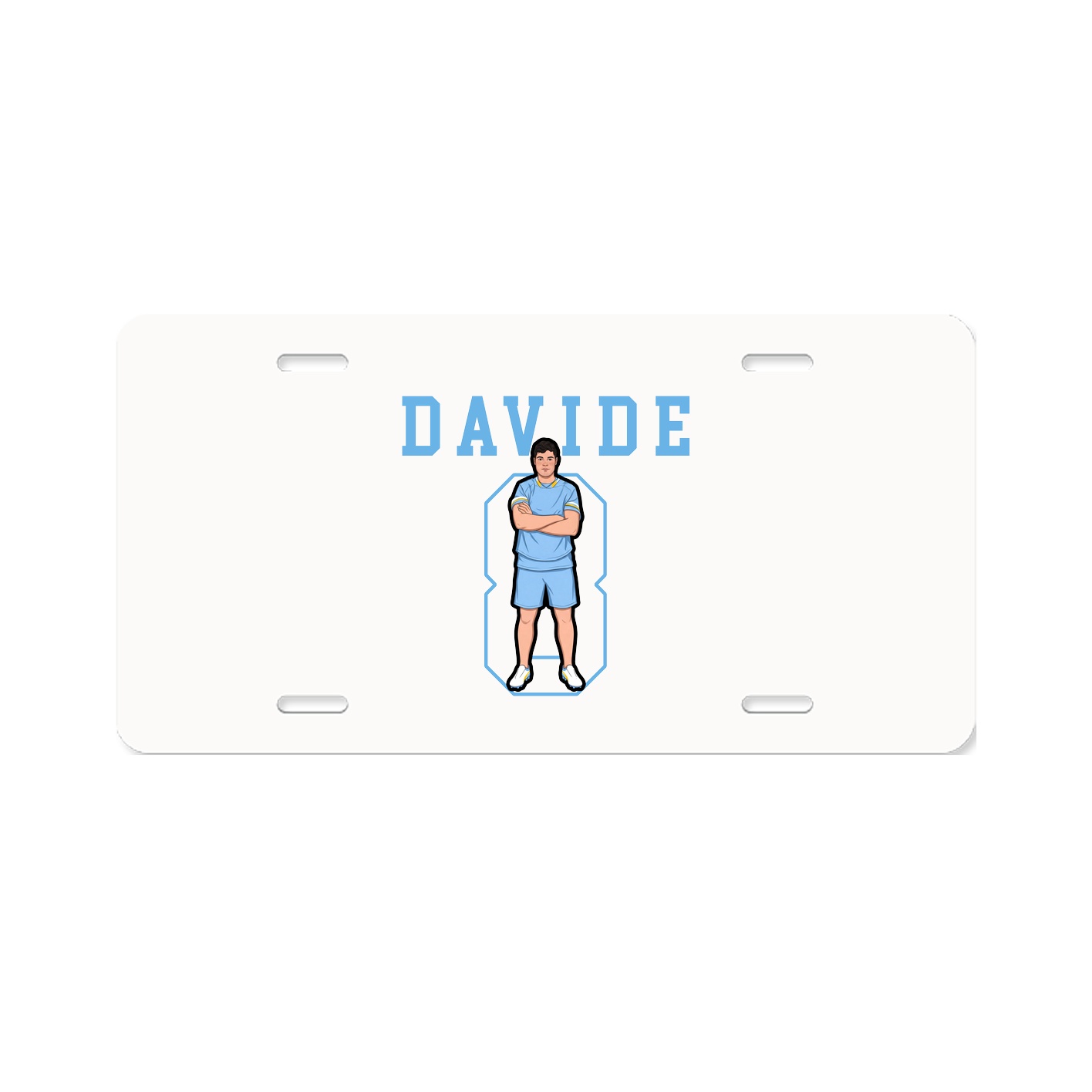 Aluminum License Plate