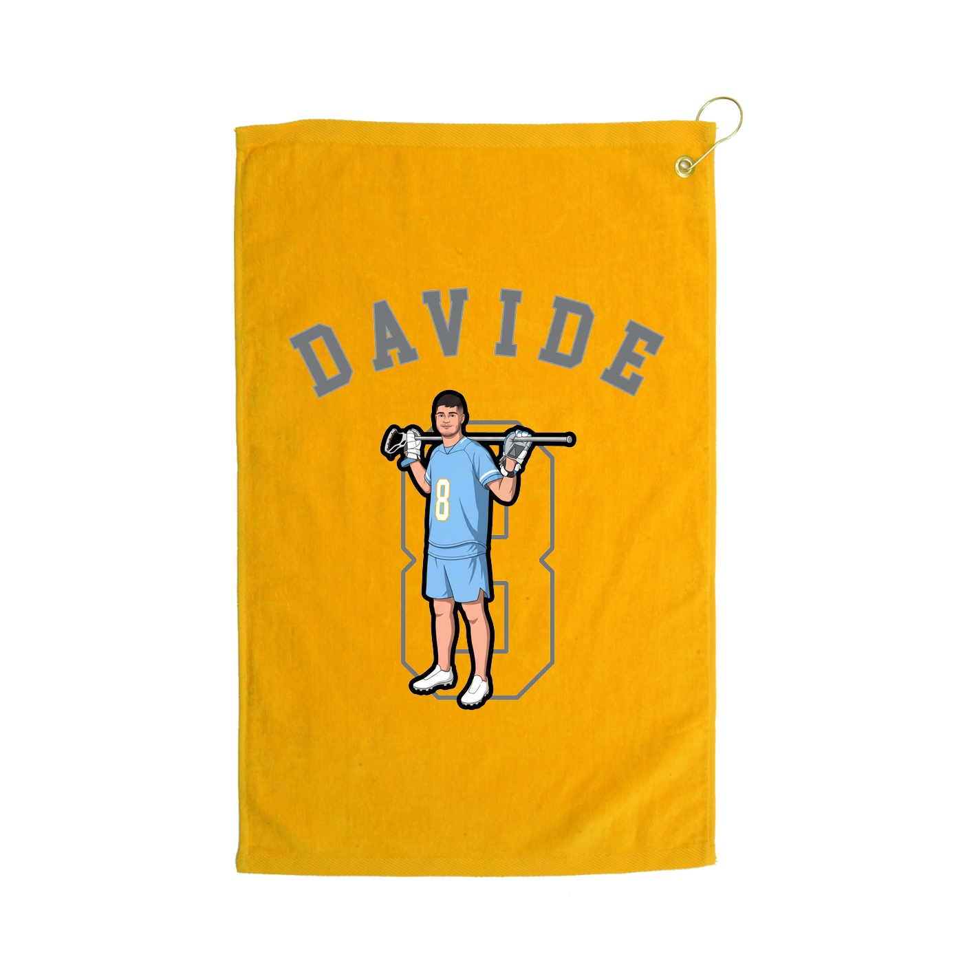 Golf Towel — Shirsey Arch in Gold