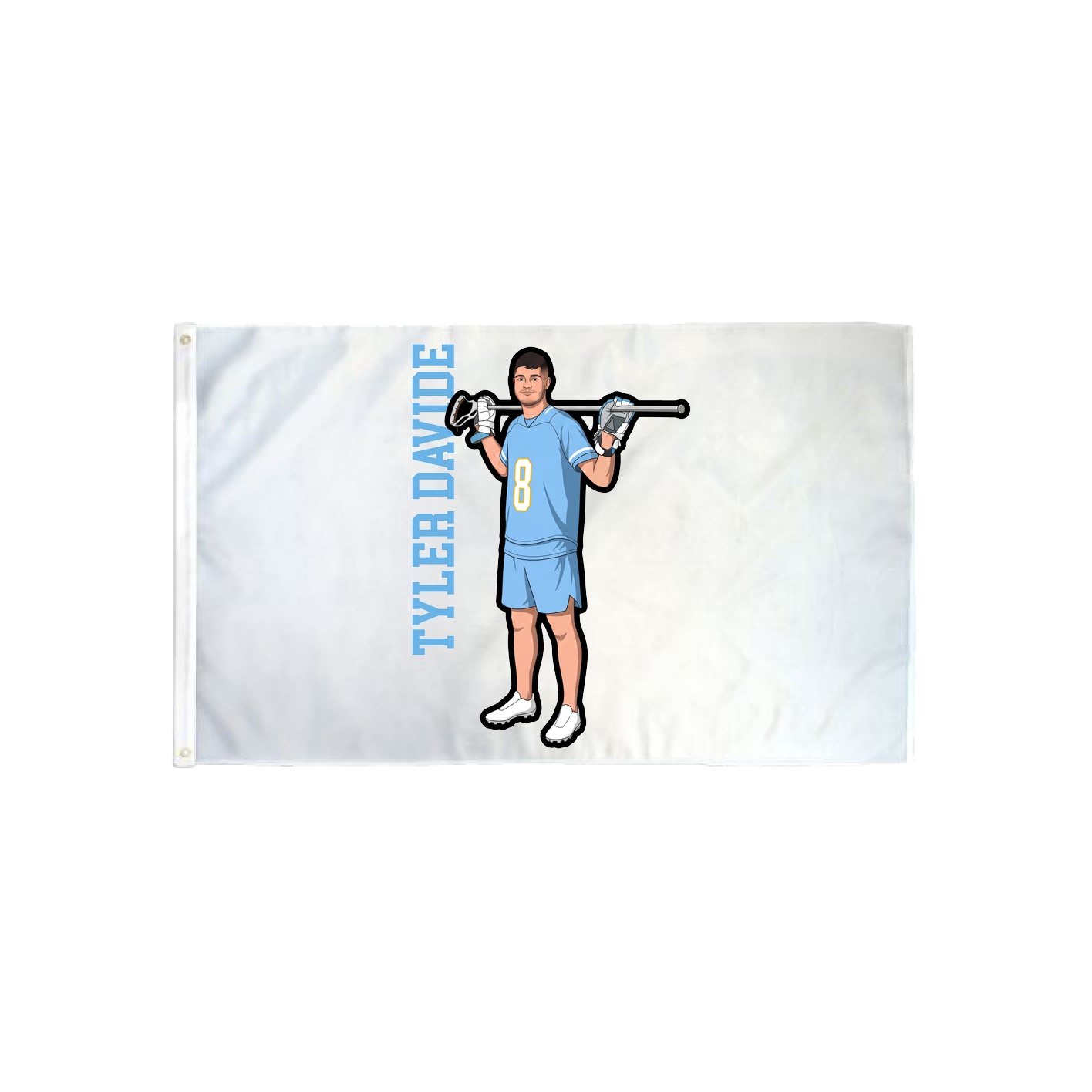 3x5 Flag — Name Vertical in Classic