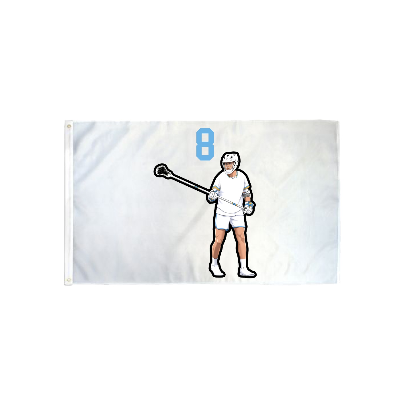 3x5 Flag — Number Top in Classic