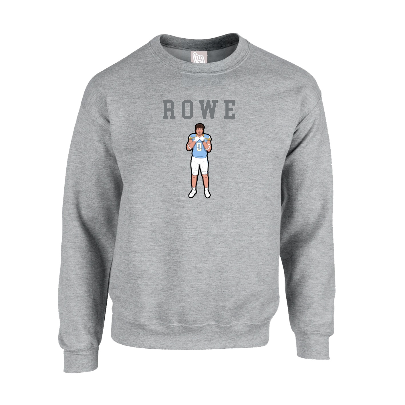 Fleece Crew — Shirsey in Grey